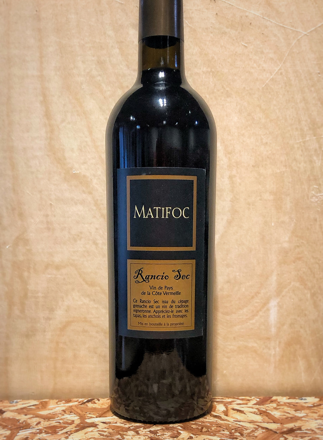 Abbe Rous 'Matifoc' Rancio Sec Côtes Catalanes NV (Languedoc-Roussillon, France)
