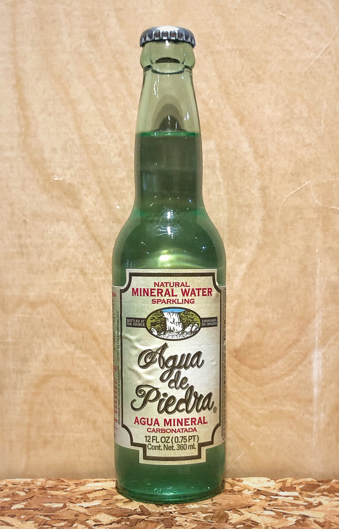 Agua de Piedra Natural Sparkling Mineral Water (Nuevo León, México)