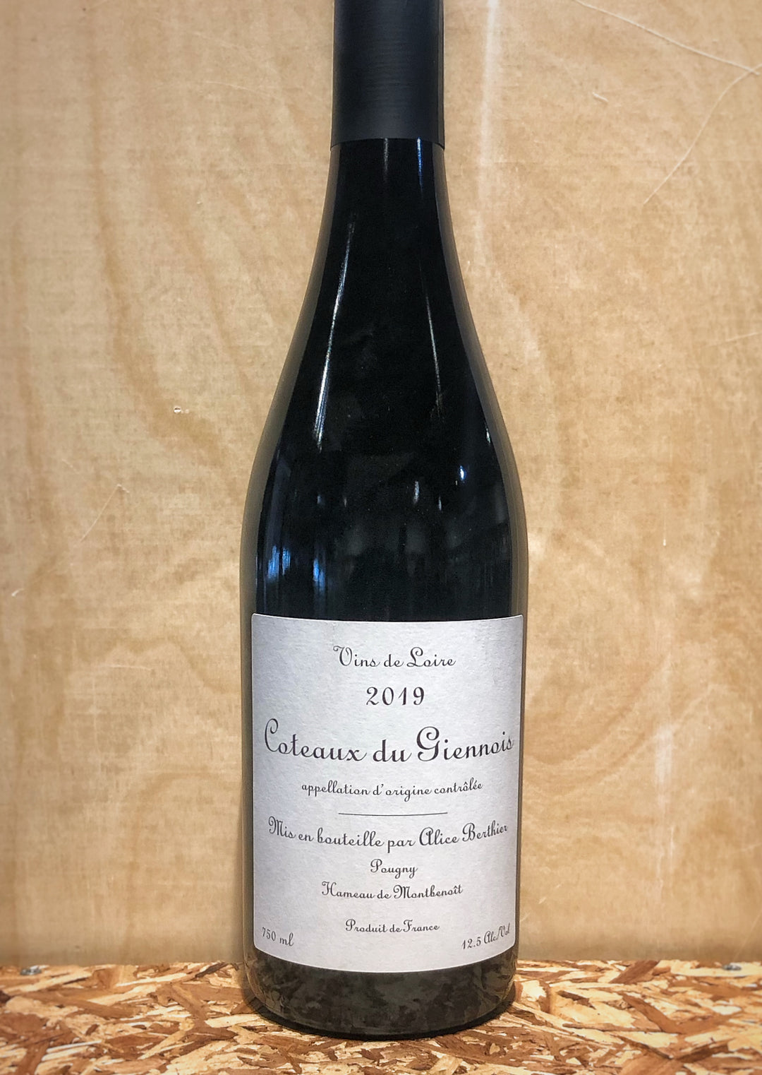 Alice Berthier Coteaux de Giennois 2019 (Loire Valley, France)