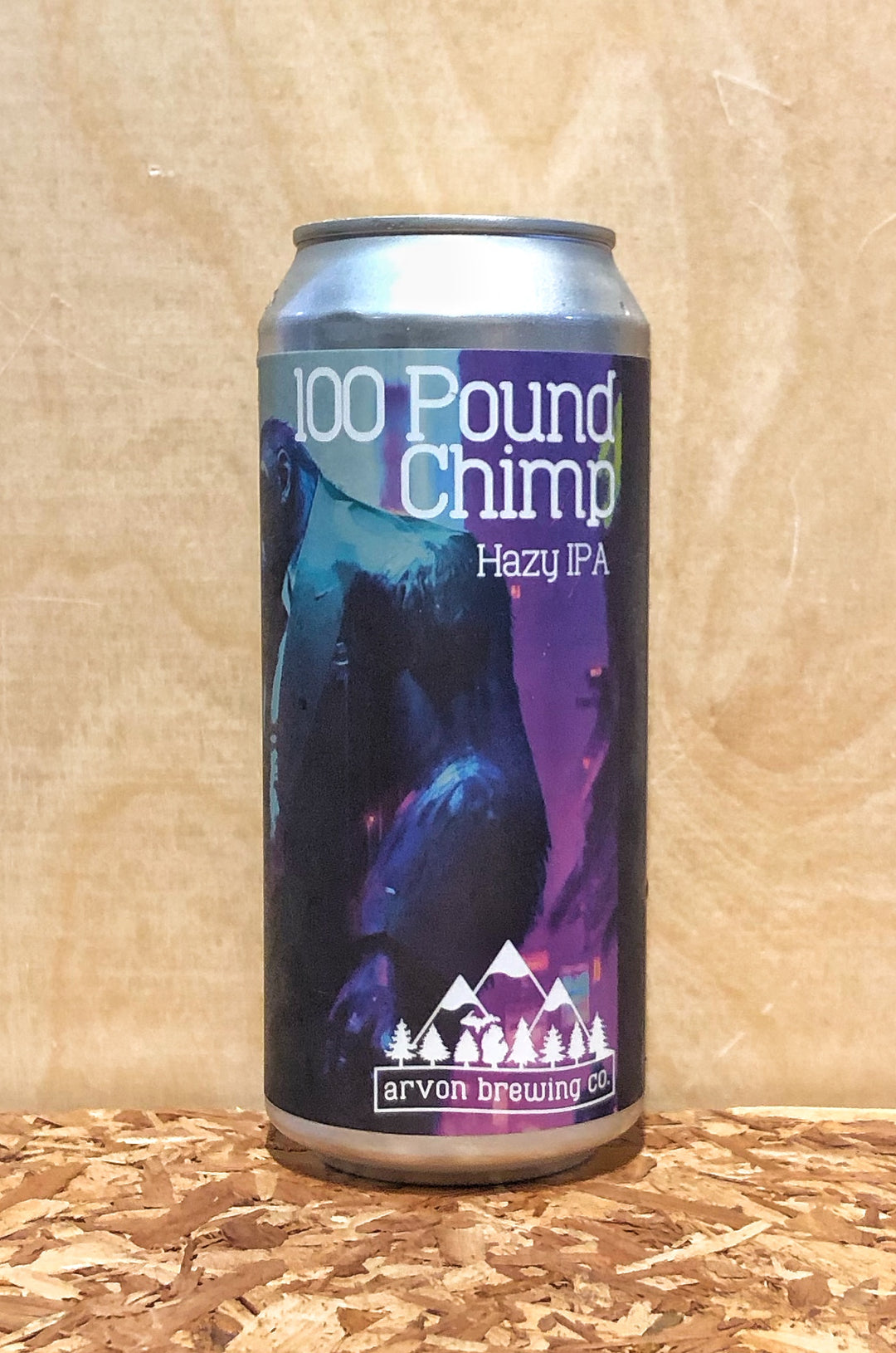 Arvon Brewing Company '100 Pound Chimp' New England Style IPA (Grand Rapids, MI)