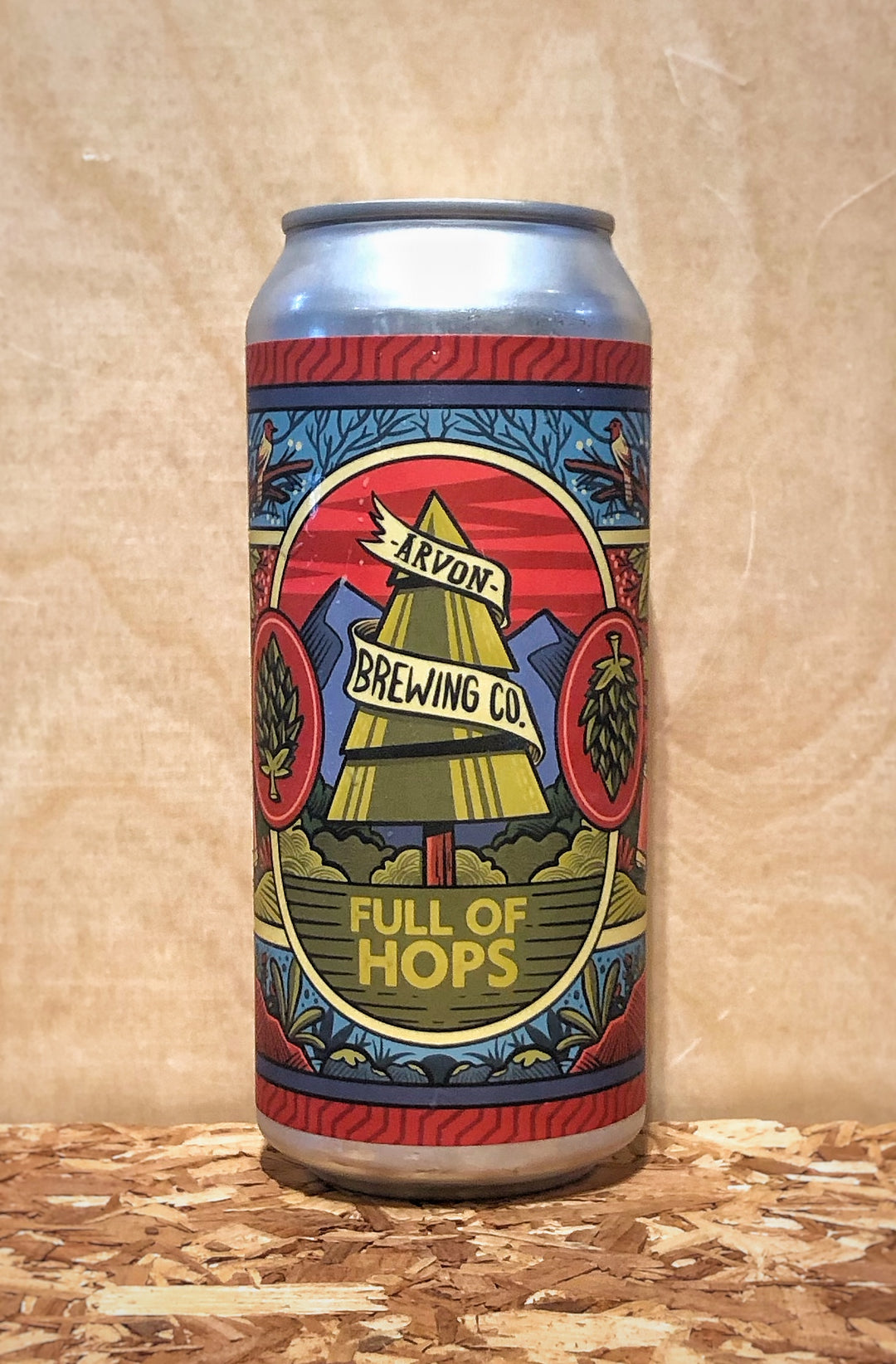 Arvon Brewing Company 'Full of Hops' New England Style IPA (Grand Rapids, MI)