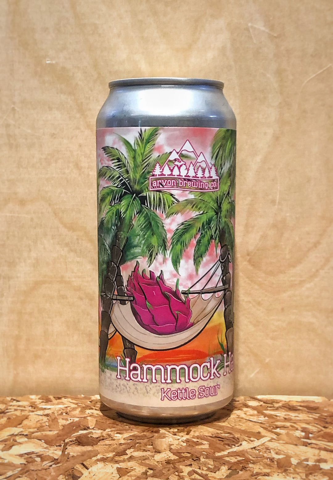 Arvon Brewing Company 'Hammock Hang' Kettle Sour with Dragon Fruit, Banana, Mango, and Lactose (Grand Rapids, MI)