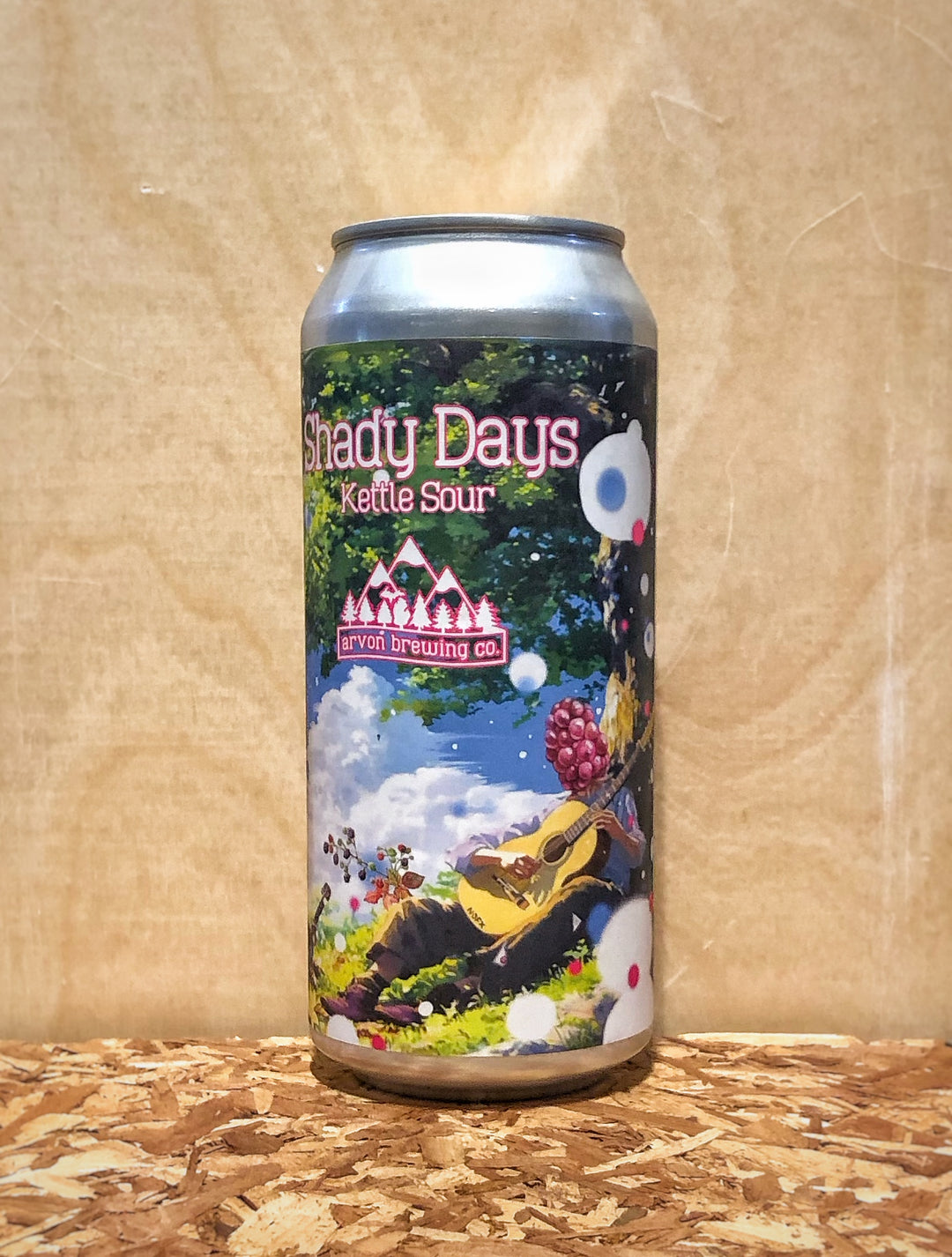 Arvon Brewing Company 'Shady Days' Kettle Sour with Marionberry, Boysenberry, and Vanilla (Grand Rapids, MI)