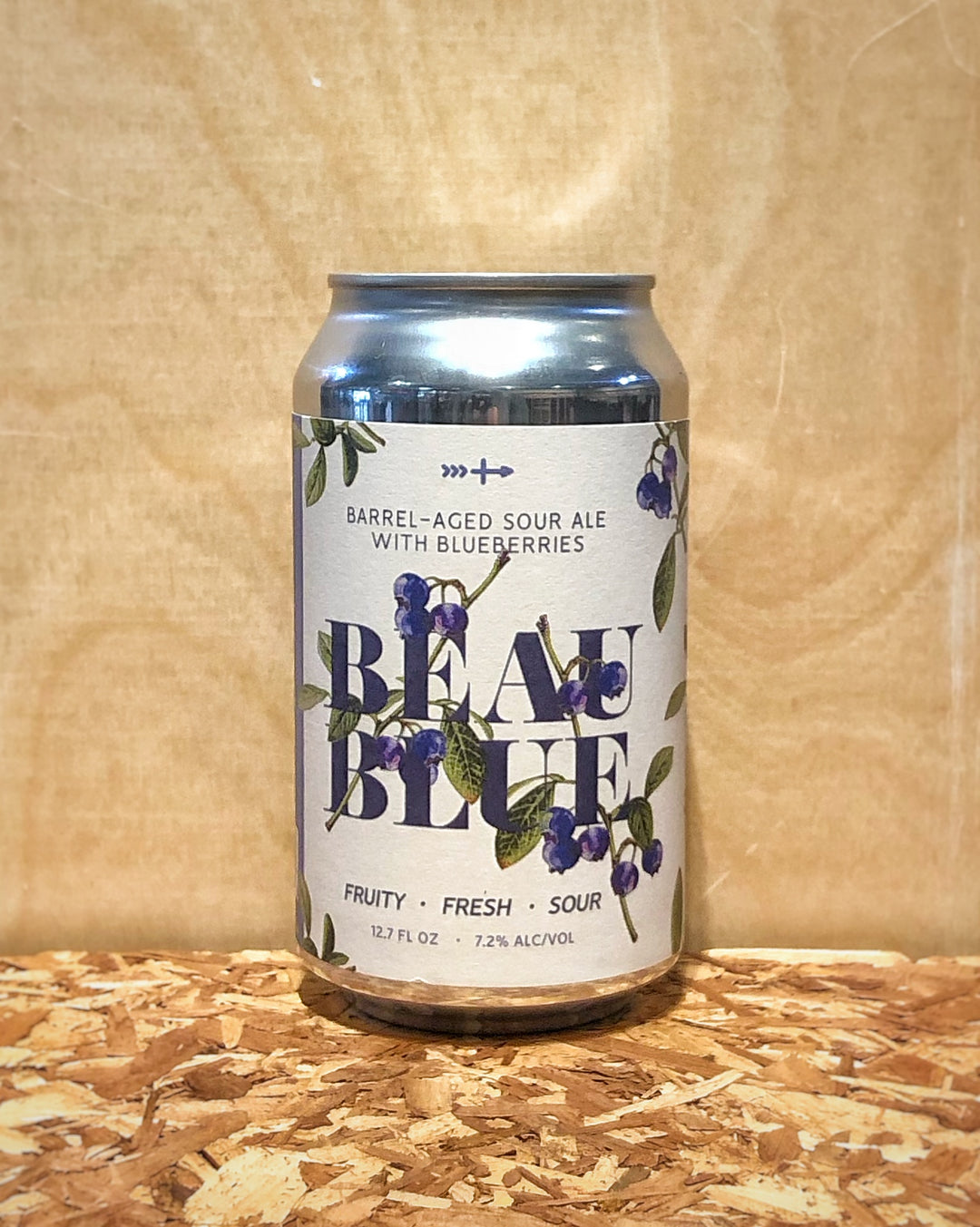 Barrel + Beam 'Beau Blue' Barrel-Aged Sour Ale with Blueberries (Marquette, MI)