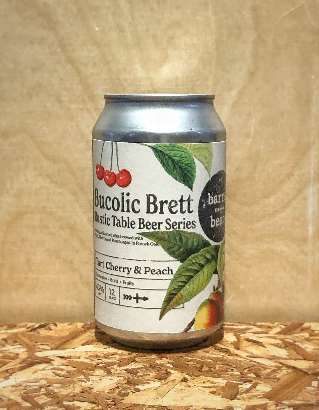 Barrel + Beam 'Grafted' Bucolic Brett Tart Cherry & Peach Rustic Table Beer (Marquette, MI)
