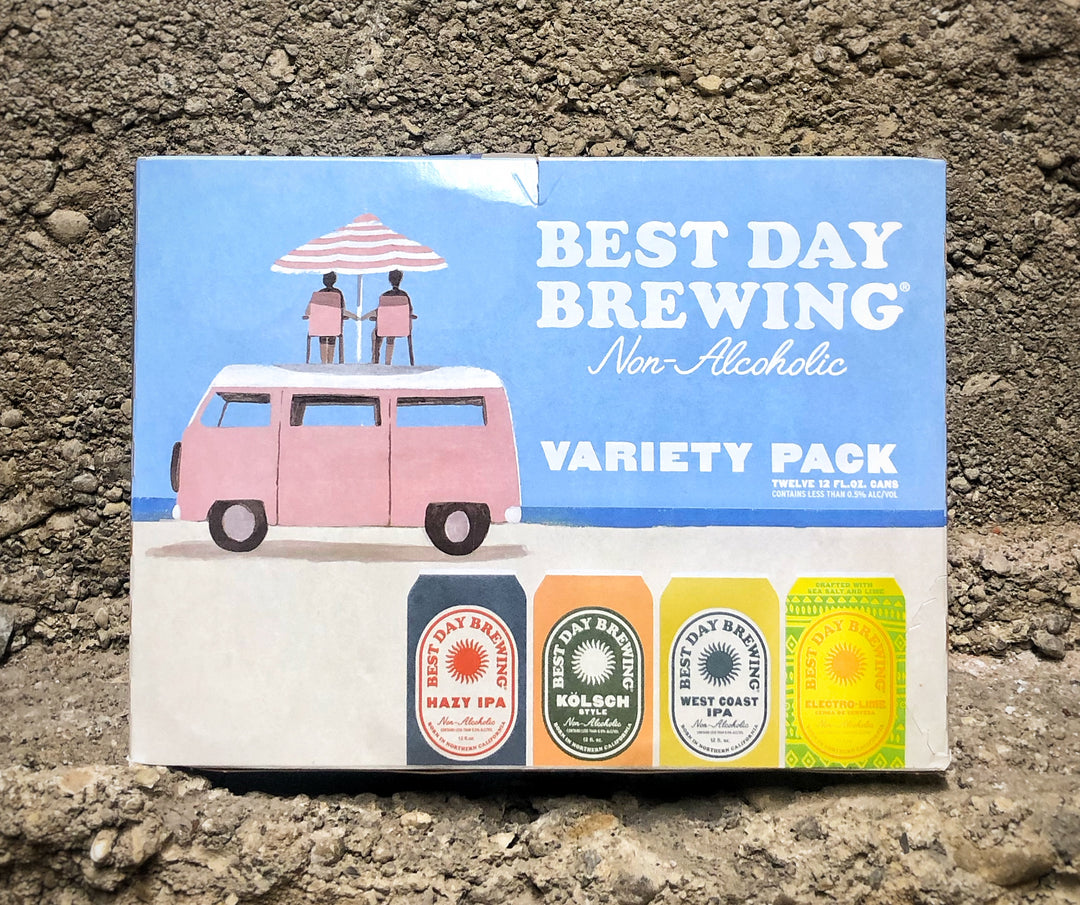 Best Day Brewing Non-Alcoholic Variety Pack (Sausalito, CA)