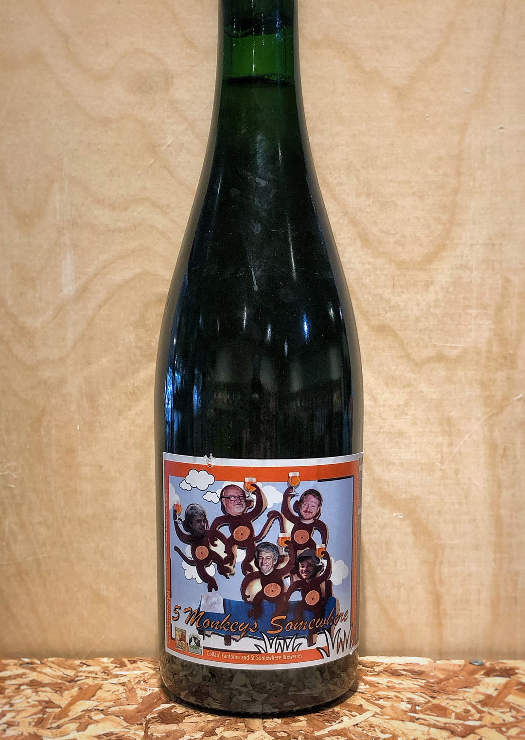 Brasserie Fantôme x Saint Somewhere Brewing Co. '5 Monkeys Somewhere' Belgian Blonde Ale (Wallonie, Belgium)