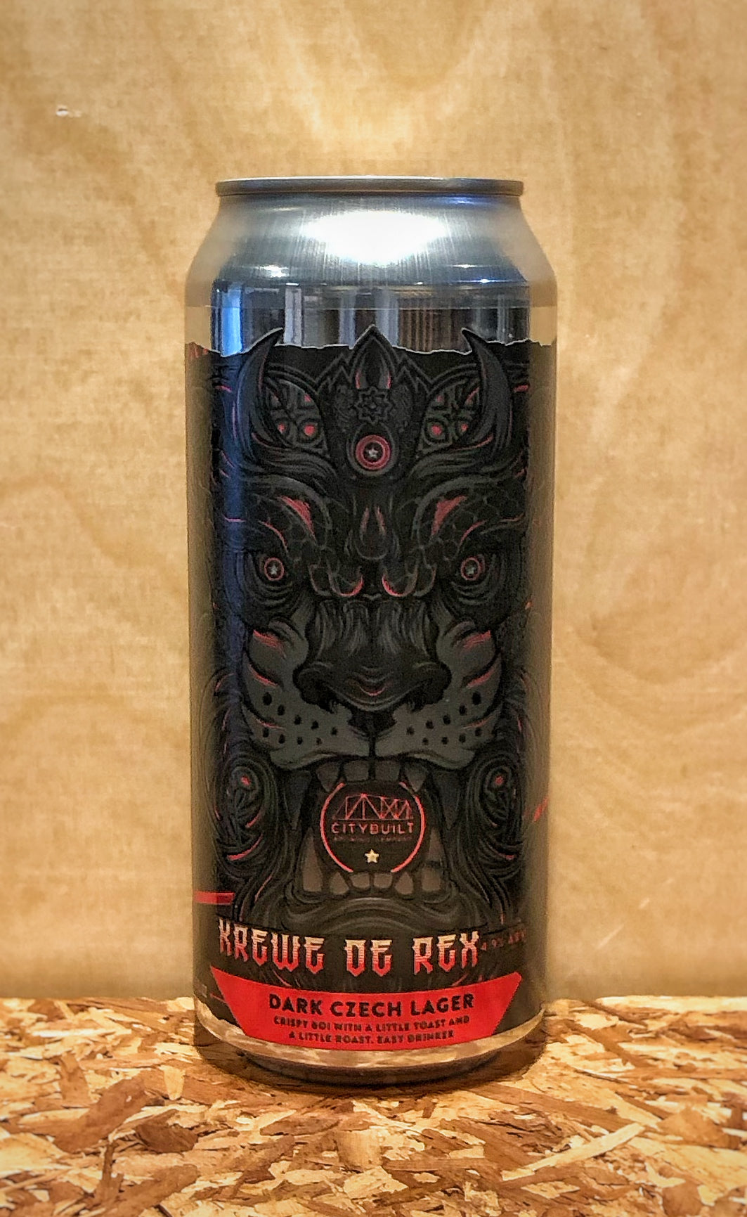 City Built Brewing Company 'Krewe de Rex' Dark Czech Lager (Grand Rapids, MI)