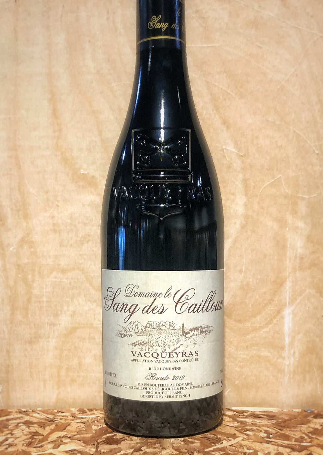 Domaine le Sang des Cailloux 'Floureto' Vacqueyras 2019 (Rhone Valley, France)