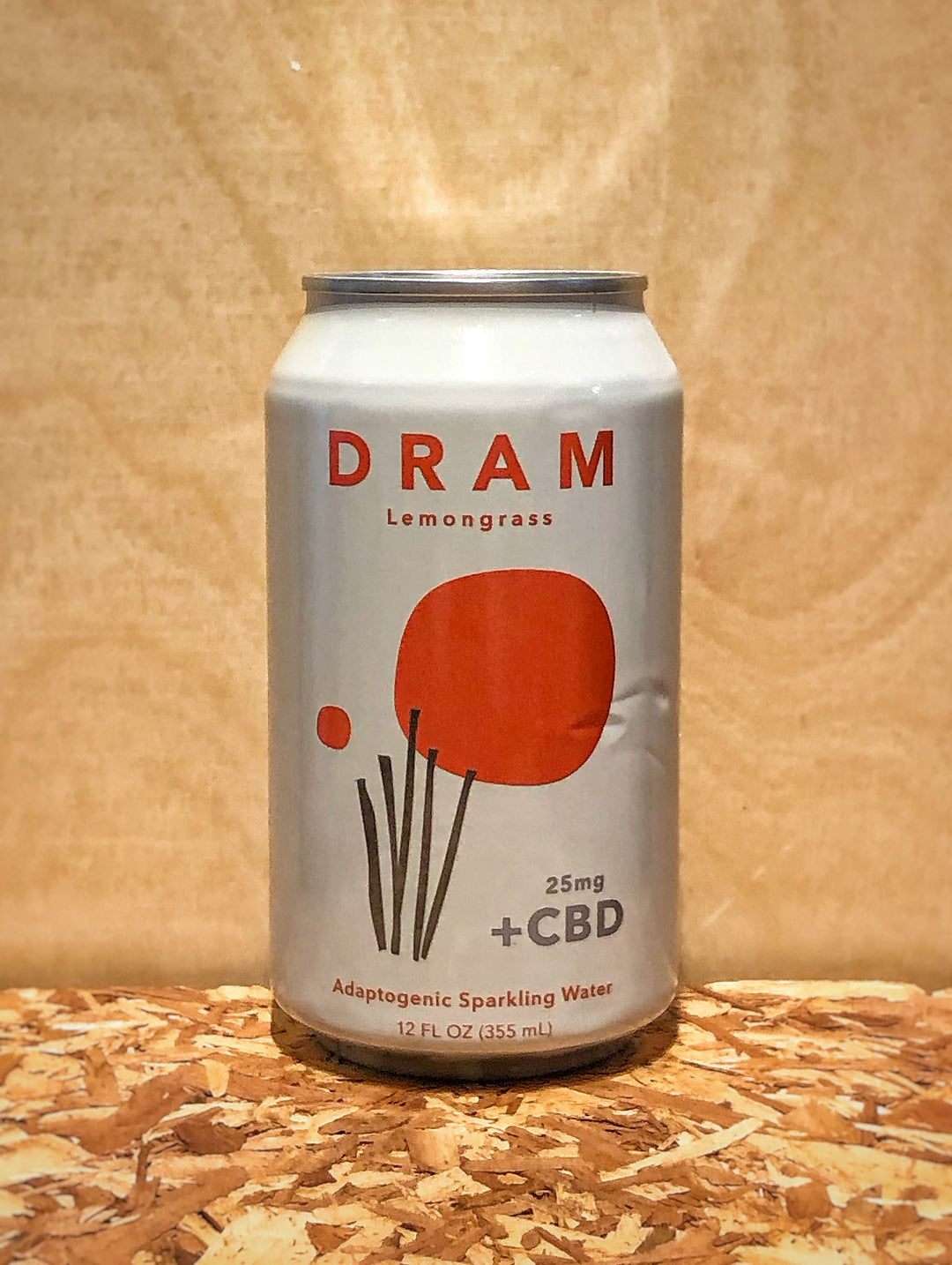 Dram Apothecary Lemongrass Adaptogenic Sparkling Water (Salida, CO)