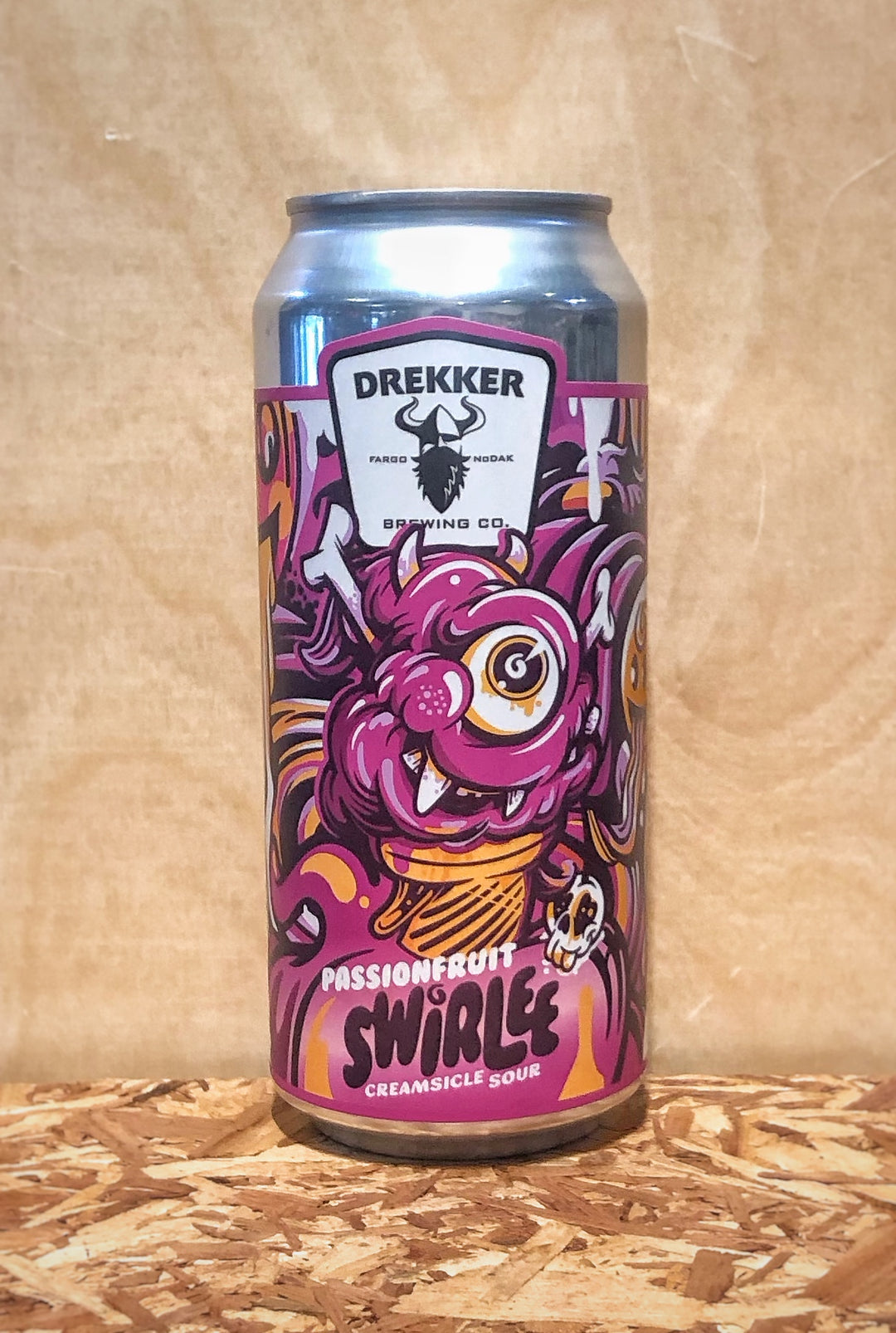 Drekker Brewing Co. 'Swirlee - Passionfruit Creamsicle’ Sour Ale with Passionfruit and Ice Cream (Fargo, ND)