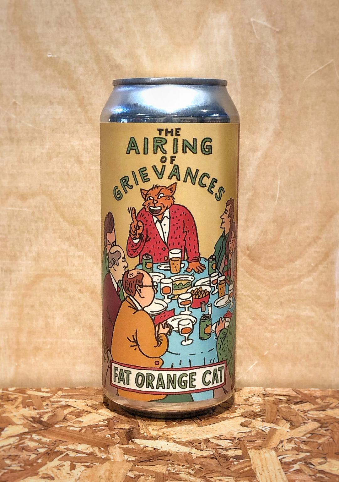 Fat Orange Cat 'The Airing of Grievances' New England Style India Pale Ale (North Haven, CT)