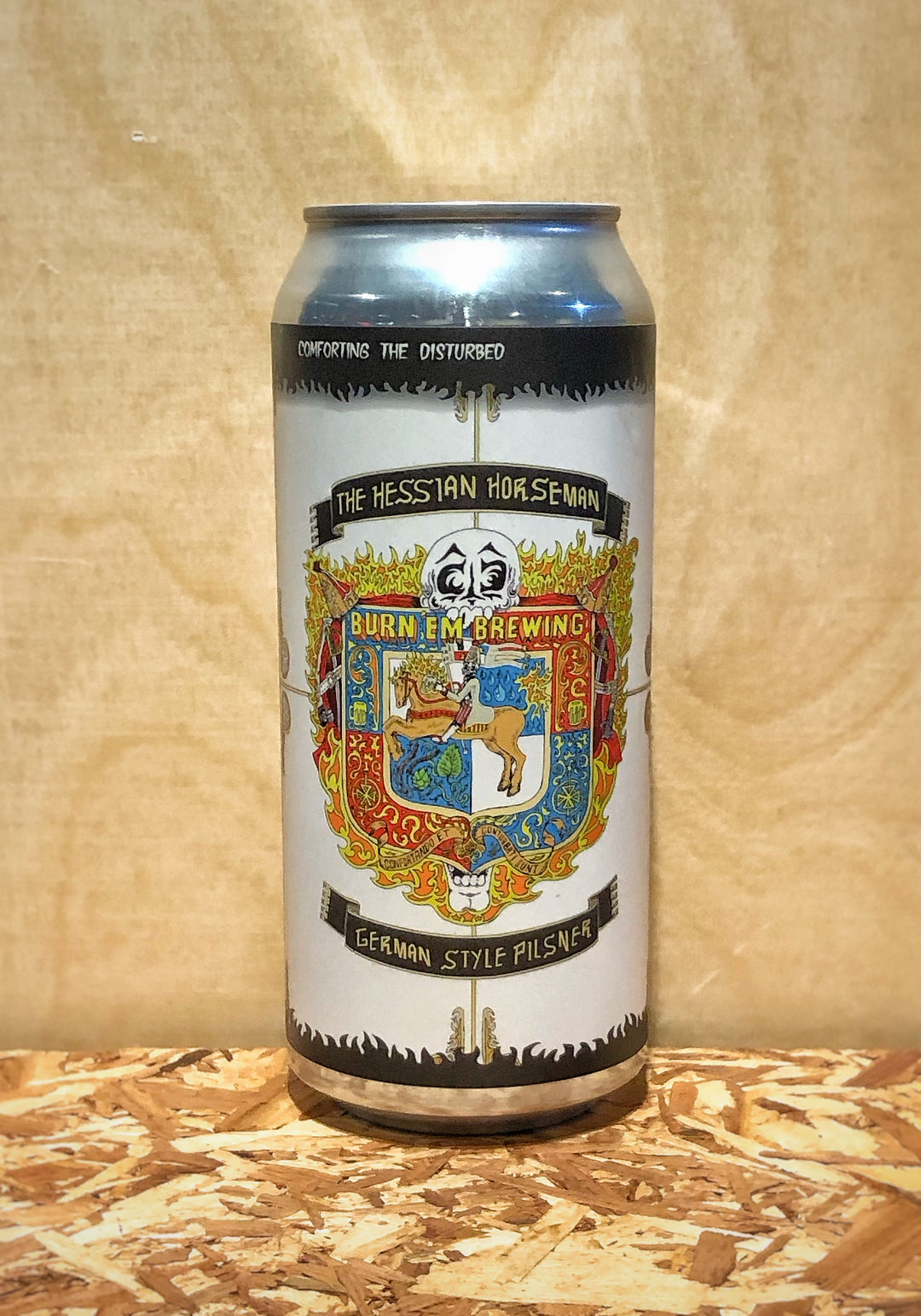 Burn 'Em Brewing 'The Hessian Horseman' German Style Pilsner (Michigan City, IN)