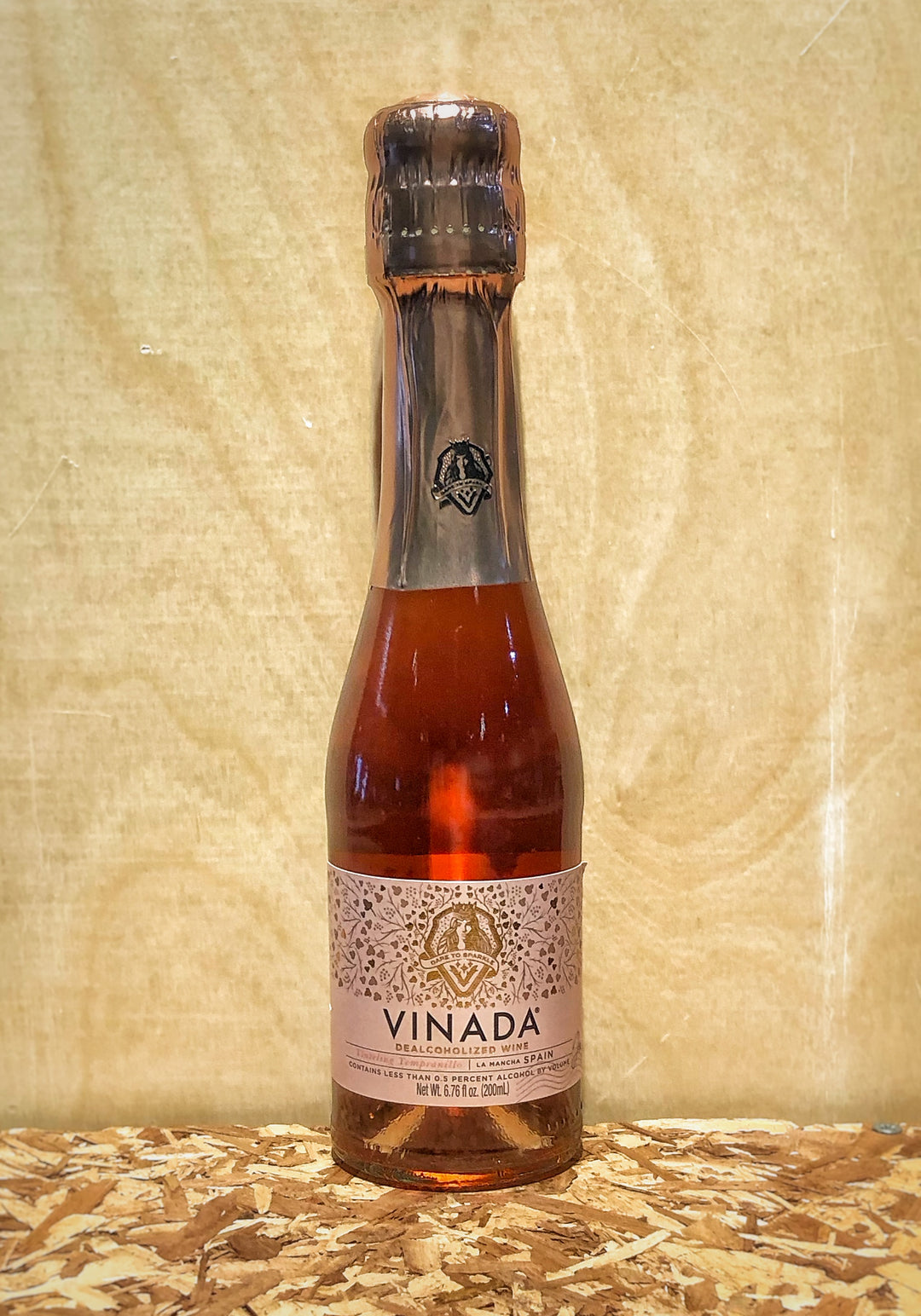 Vinada non-Alcoholic Sparkling Rose (Languedoc, France)