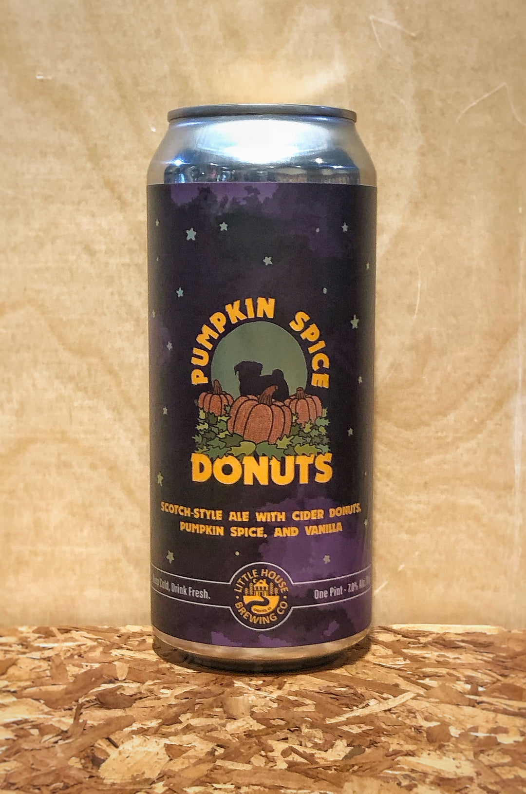 Little House Brewing Co. 'Pumpkin Spice Donuts' Scotch-Style Ale with Cider Donuts, Pumpkin Spice, and Vanilla (North Haven, CT)