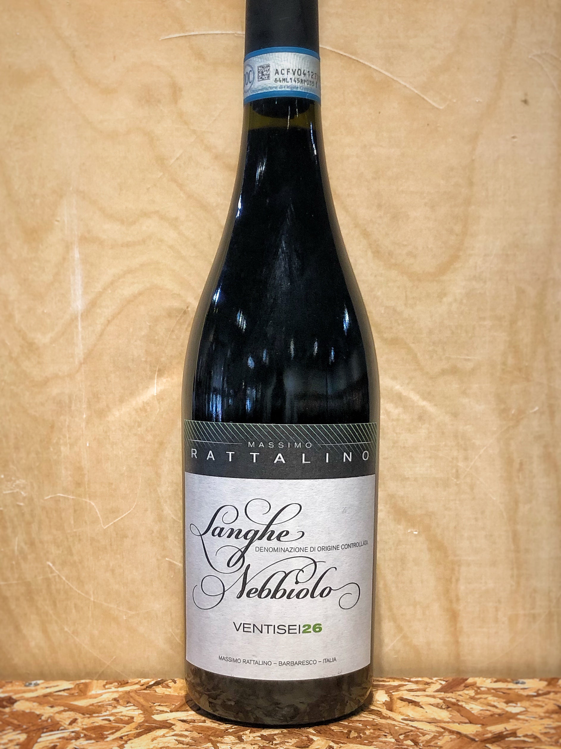 Massimo Rattalino '26' Langhe D.O.C. Nebbiolo 2021 (Piedmont