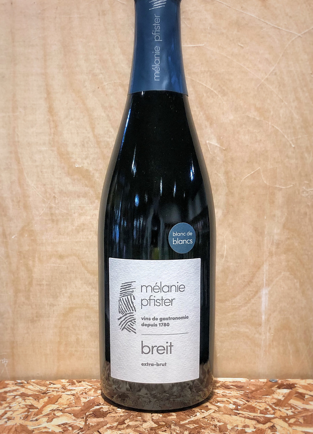 Melanie Pfister 'Breit' Cremant d'Alsace Extra Brut 2022 (Alsace, France)