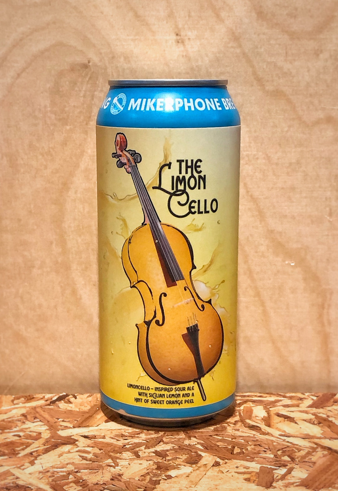 Mikerphone Brewing 'The Limon Cello' Limoncello-Inspired Sour Ale with Sicilian Lemon and a hint of Orange Peel (Elk Grove Village, IL)