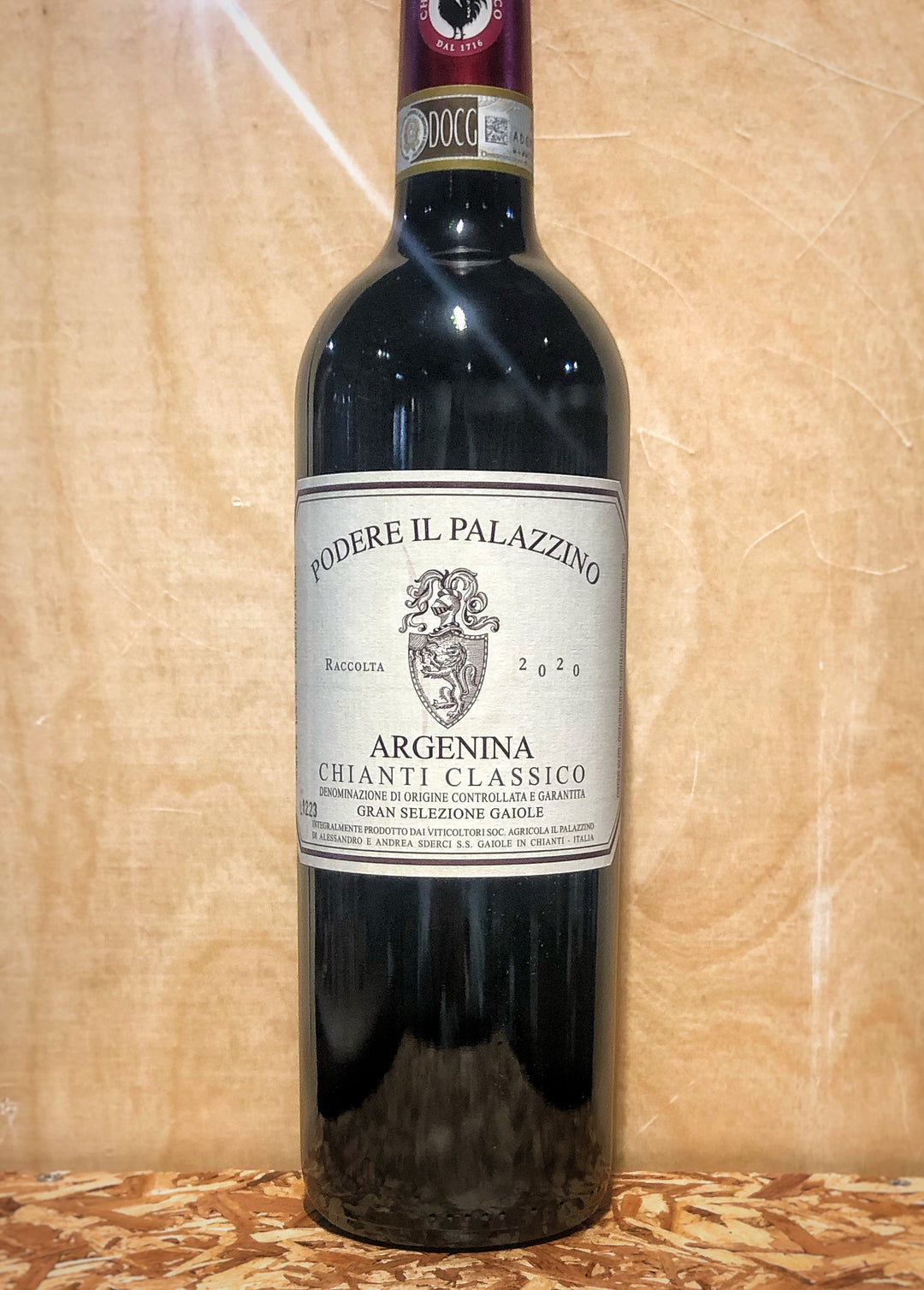 Podere Il Palazzino 'Argenina' Chianti Classico Gran Selezione Gaiole 2020 (Tuscany, Italy)