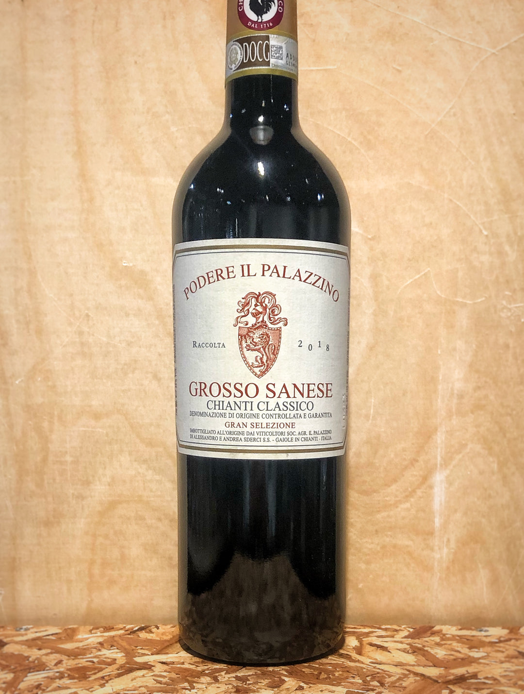 Podere Il Palazzino 'Grosso Sanese' Chianti Classico DOCG Gran Selezione 2018 (Tuscany, Italy)
