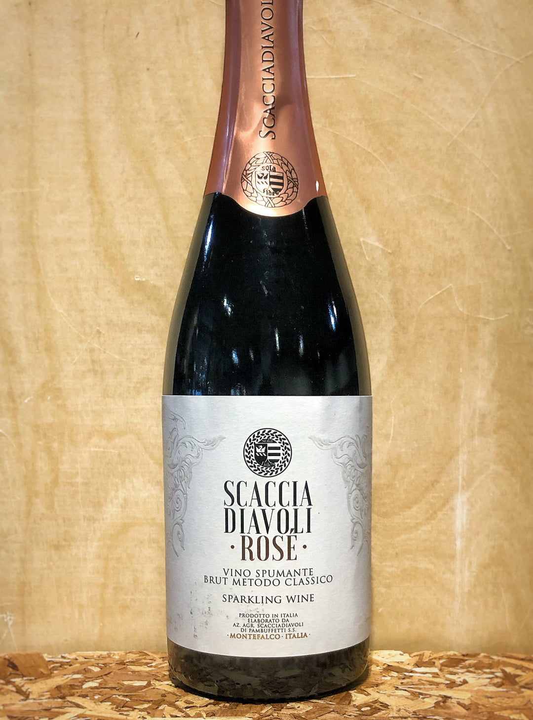 Scacciadiavoli Montefalco Vino Spumante Brut Metodo Classico Rosé NV (Umbria, Italy)