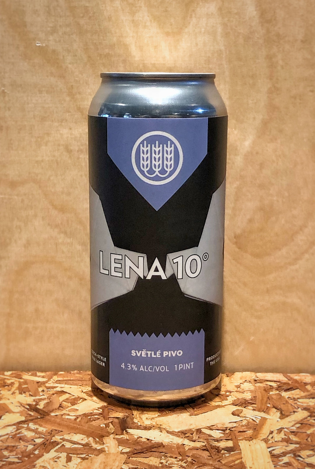 Schilling Beer Co. 'Lena 10' Světlé Pivo Czech-Style Pale Lager (Littleton, NH)
