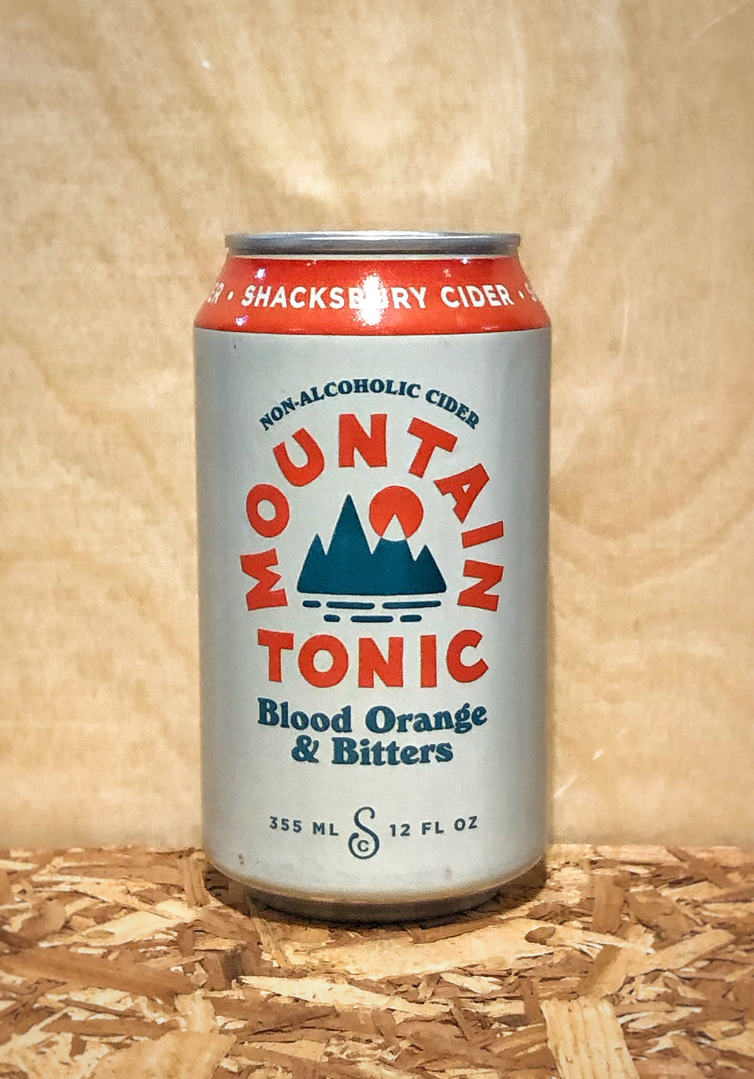 Shacksbury Cider 'Mountain Tonic' Blood Orange & Bitters Non-Alcoholic Cider Mocktail (Vergennes, VT)