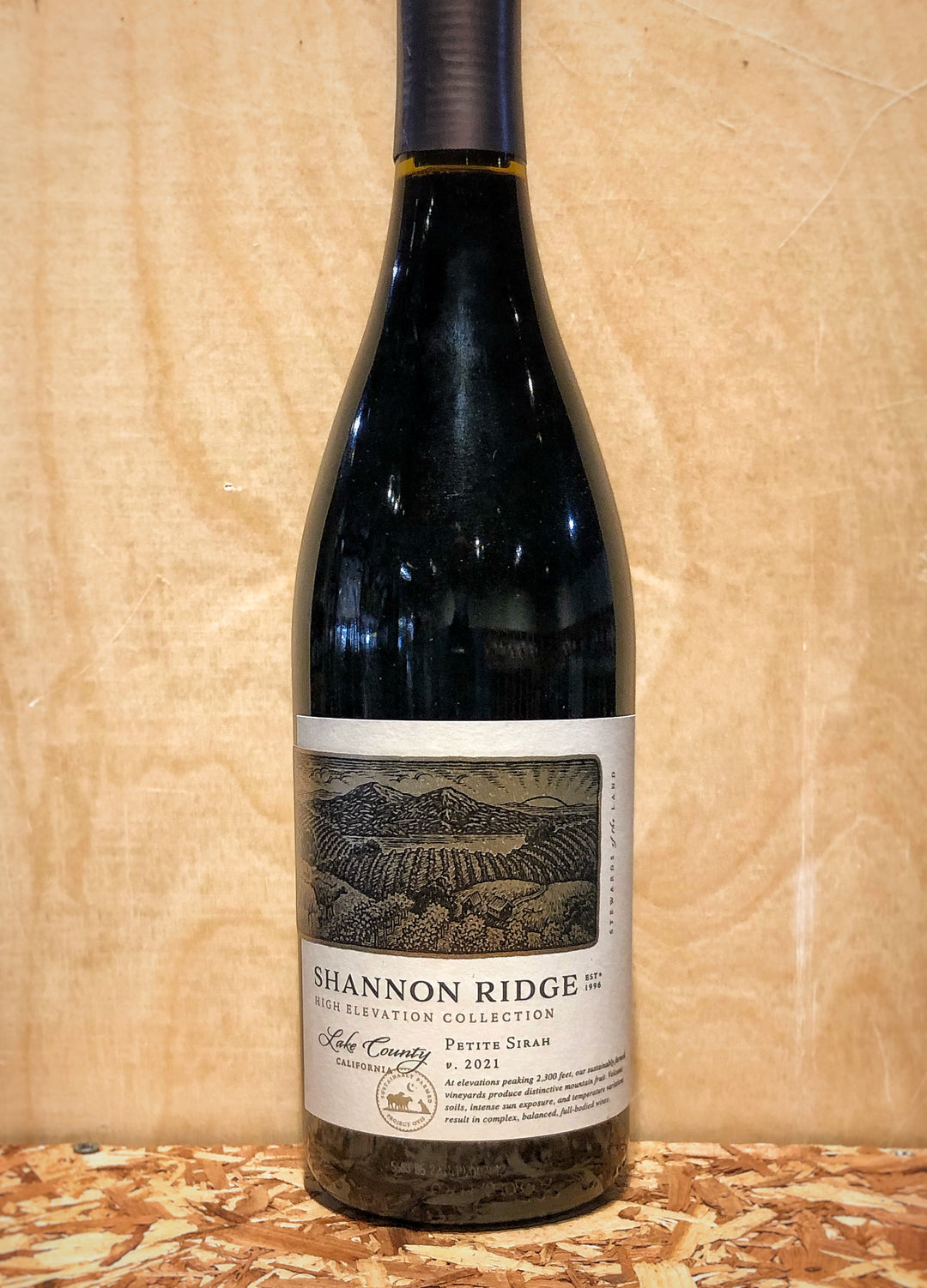 Shannon Ridge High Elevation Petite Sirah 2021 (Lake County, California)