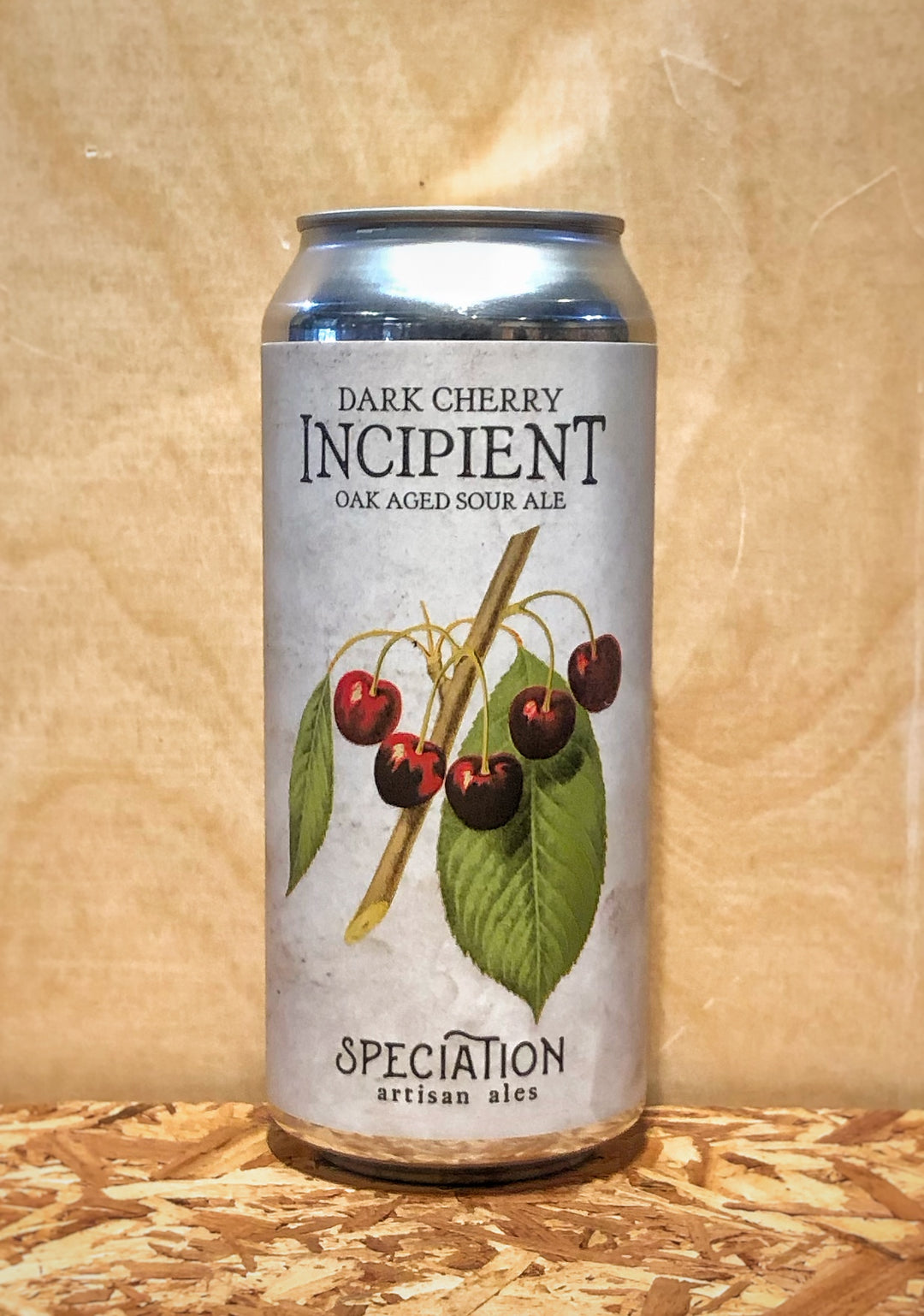 Speciation Artisan Ales 'Dark Cherry Incipient' Dark Cherry Sour Ale Aged in Oak Foeders (Grand Rapids, MI)