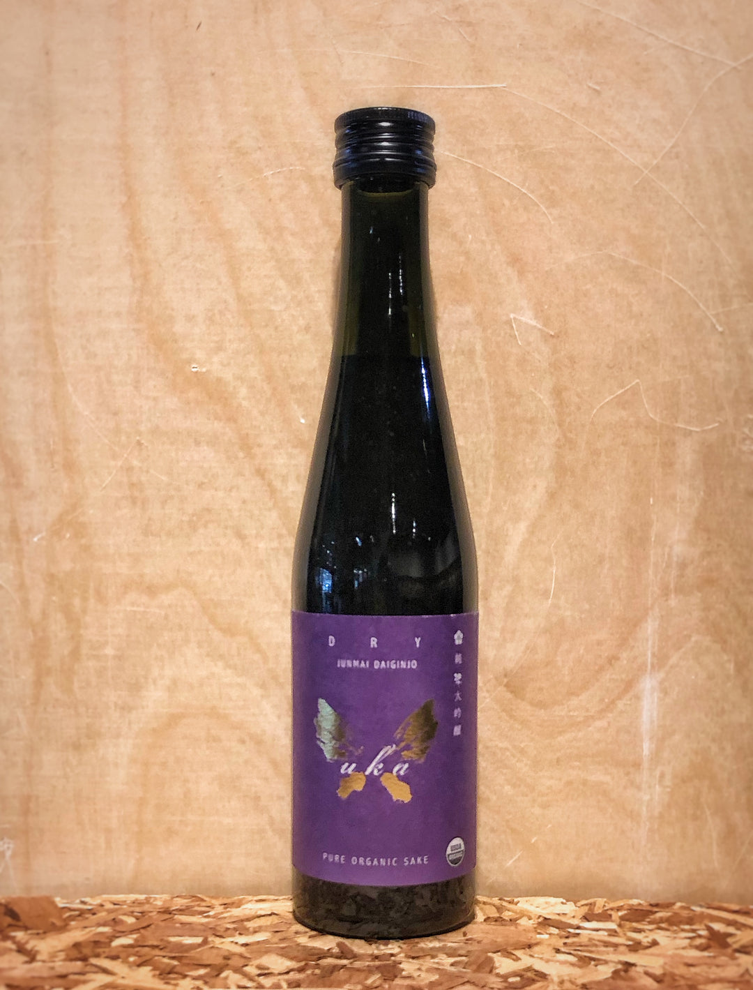 Uka Dry Junmai Daiginjo Sake 300ml (Fukushima, Japan)