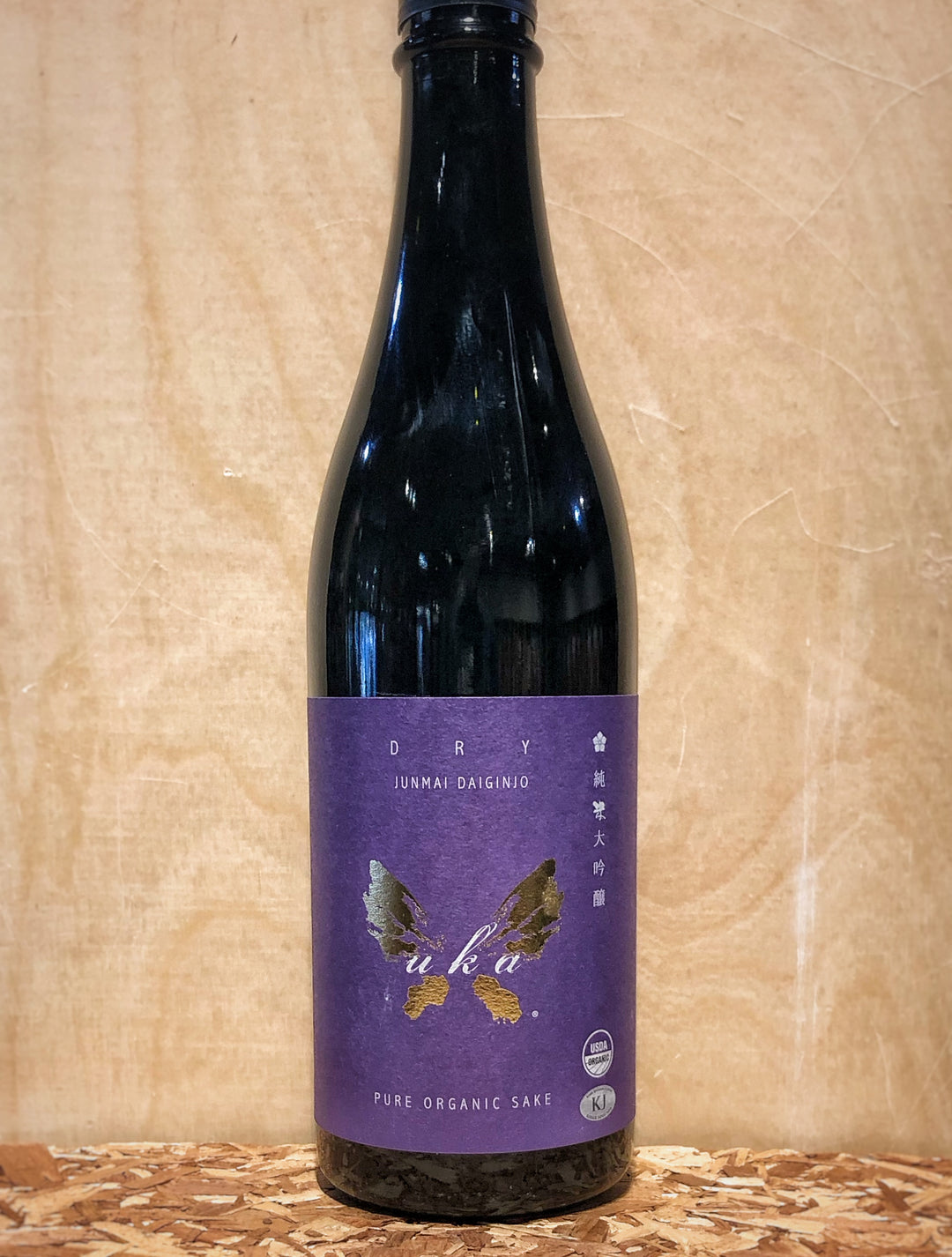Uka Dry Junmai Daiginjo Sake 720ml (Fukushima, Japan)