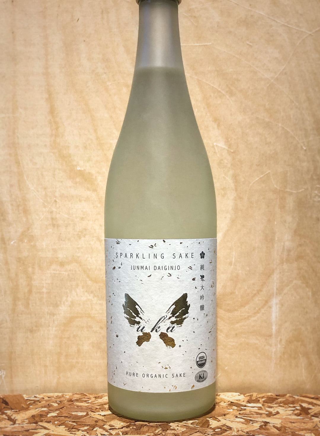 Uka Sparkling Junmai Daiginjo Sake 720ml (Fukushima, Japan)