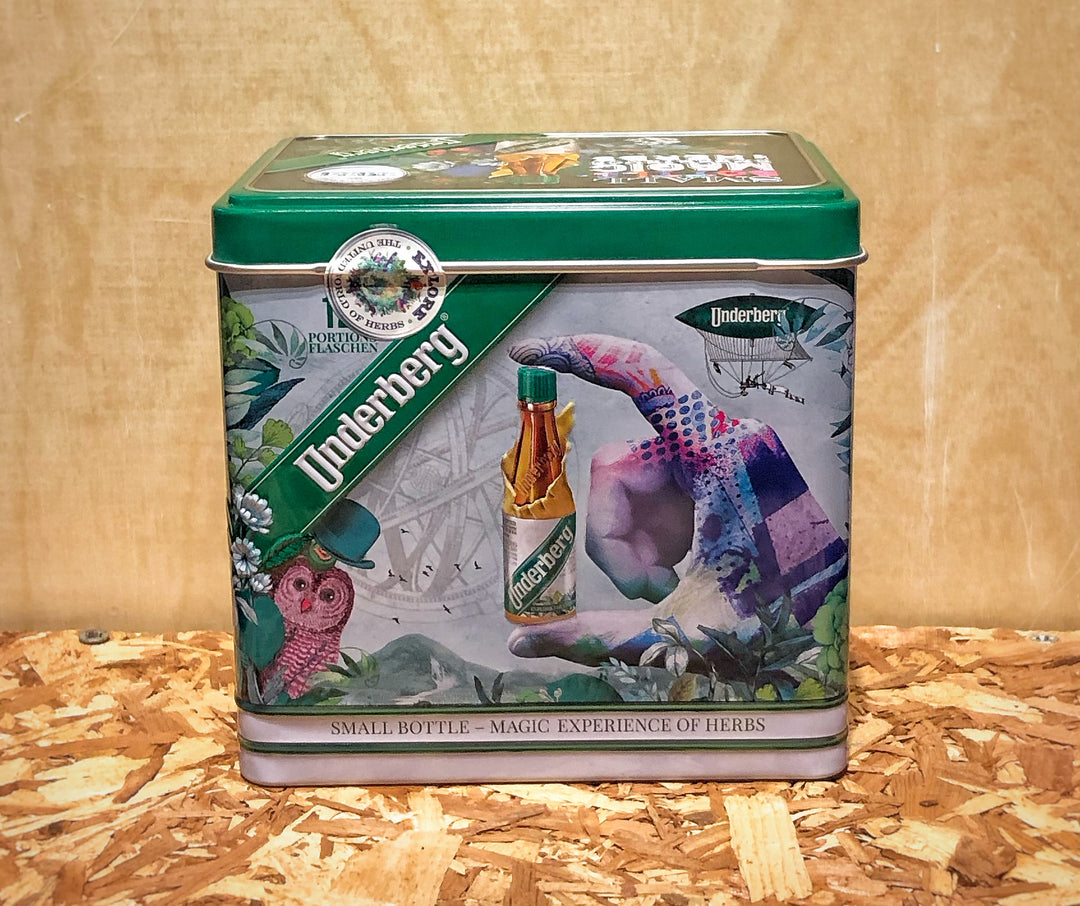 Underberg Digestif Bitter Collectible 12-Pack Tin