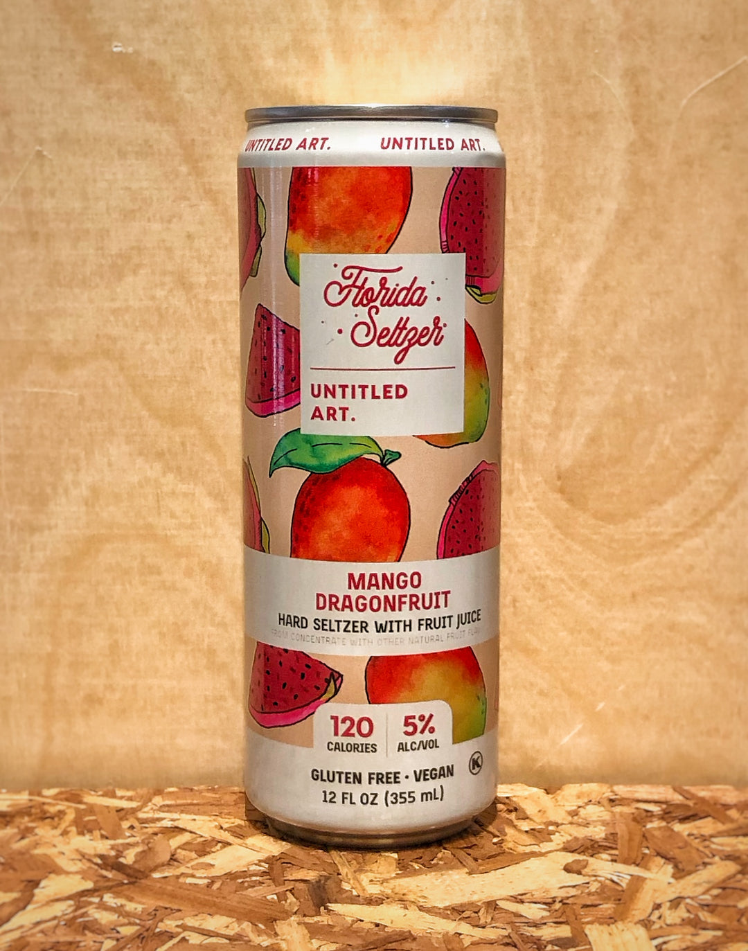 Untitled Art 'Florida Seltzer' Mango & Dragonfruit Hard Seltzer (Waunakee, WI)