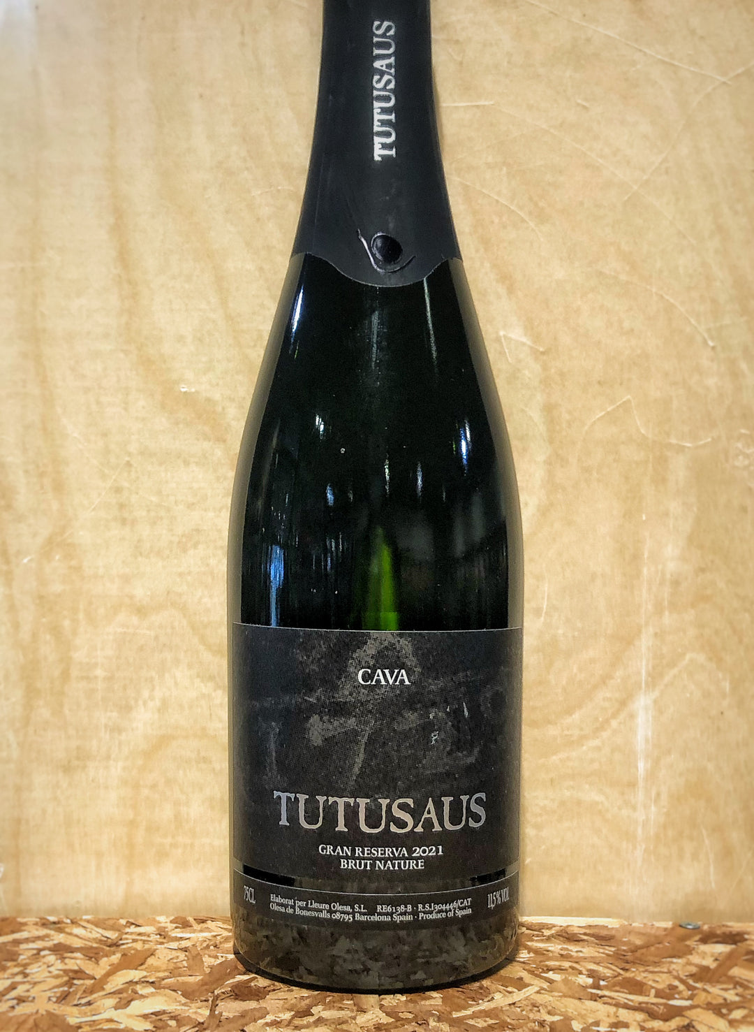 Valldolina 'Tutusaus' Cava Gran Reserva Brut Nature 2021 (Penedes, Spain)