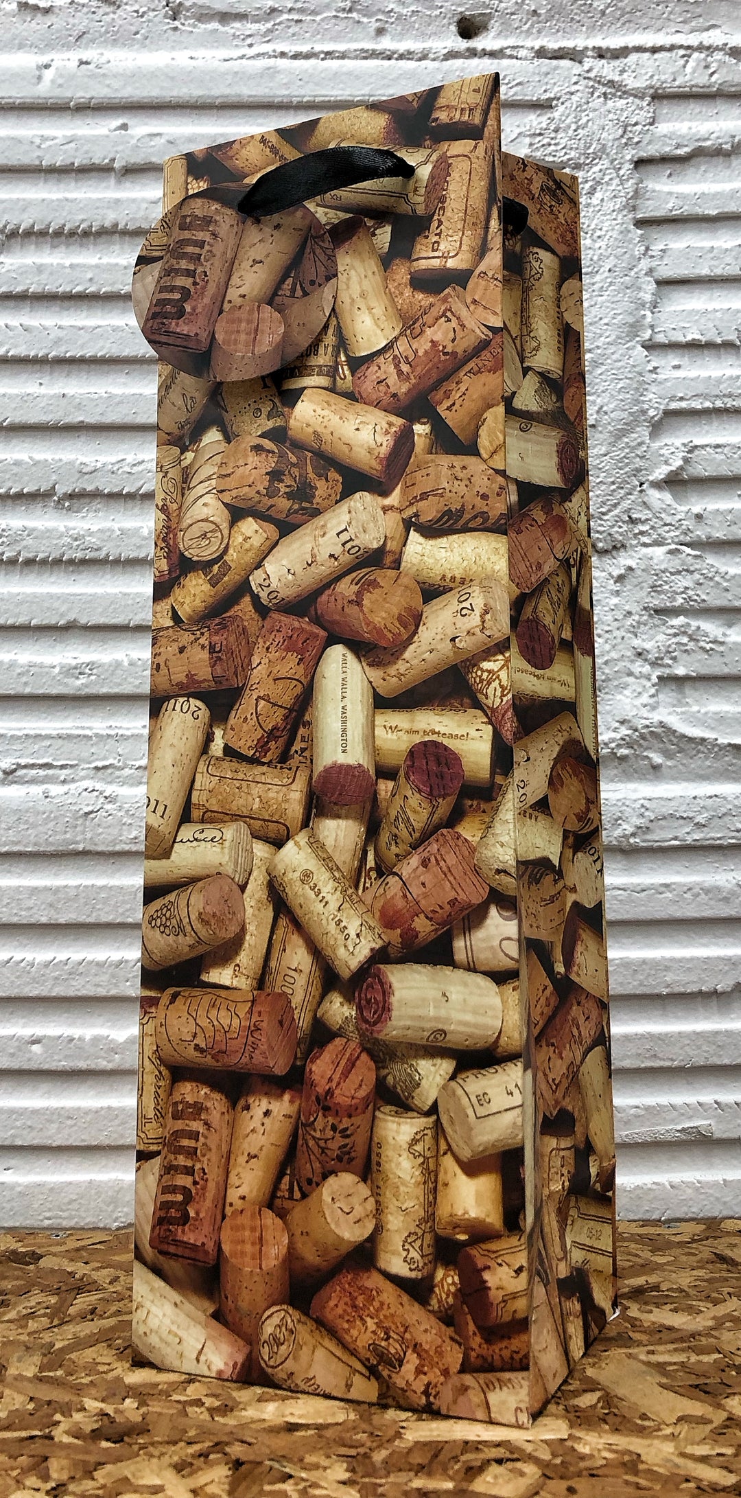 Wine Cork Single-Bottle Wine Bag