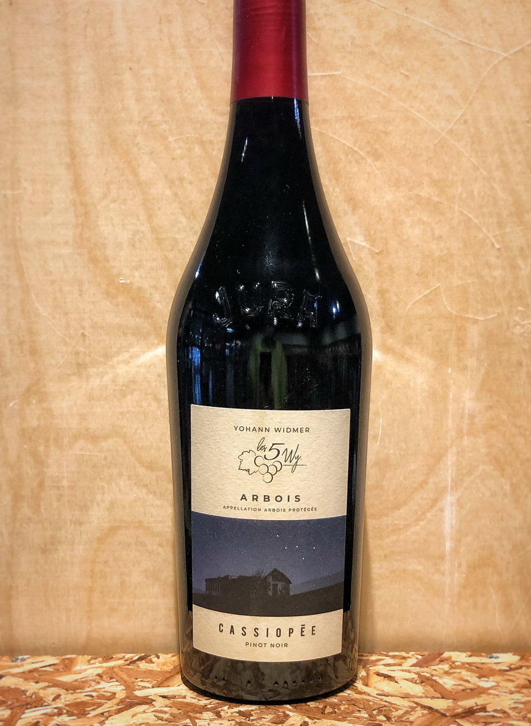 Yohann Widmer Les 5 Wy 'Cassiopēe' Pinot Noir Arbois 2022 (Jura, France)