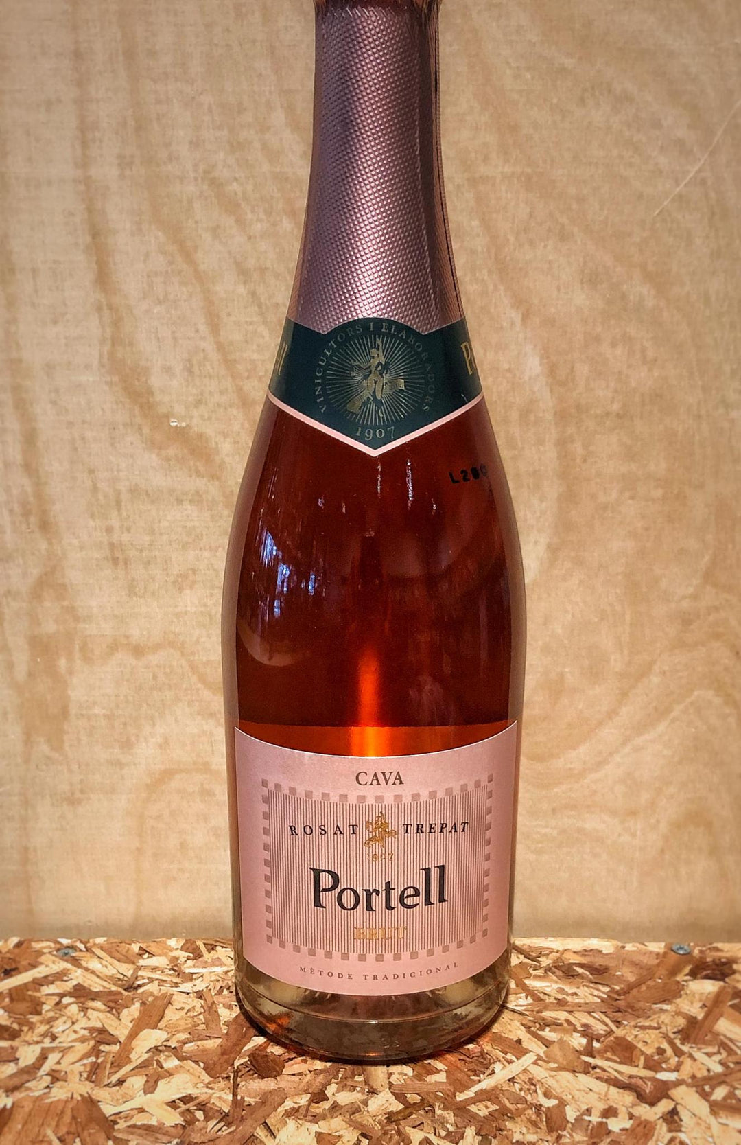 Portell Brut Rosat Trepat Cava Rosé NV (Catalonia, Spain)