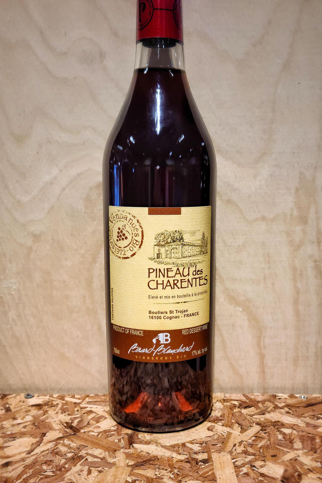 Brard Blanchard Rouge Pineau des Charentes NV (Charente-Maritime, France)