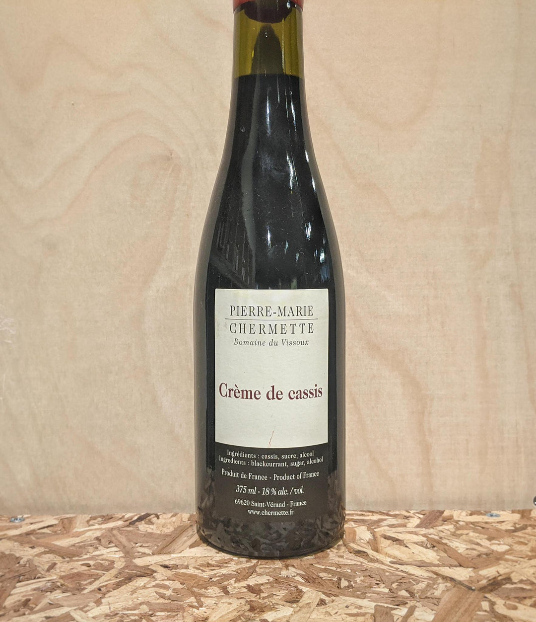 Pierre-Marie Chermette Creme de Cassis NV (Burgundy, France)