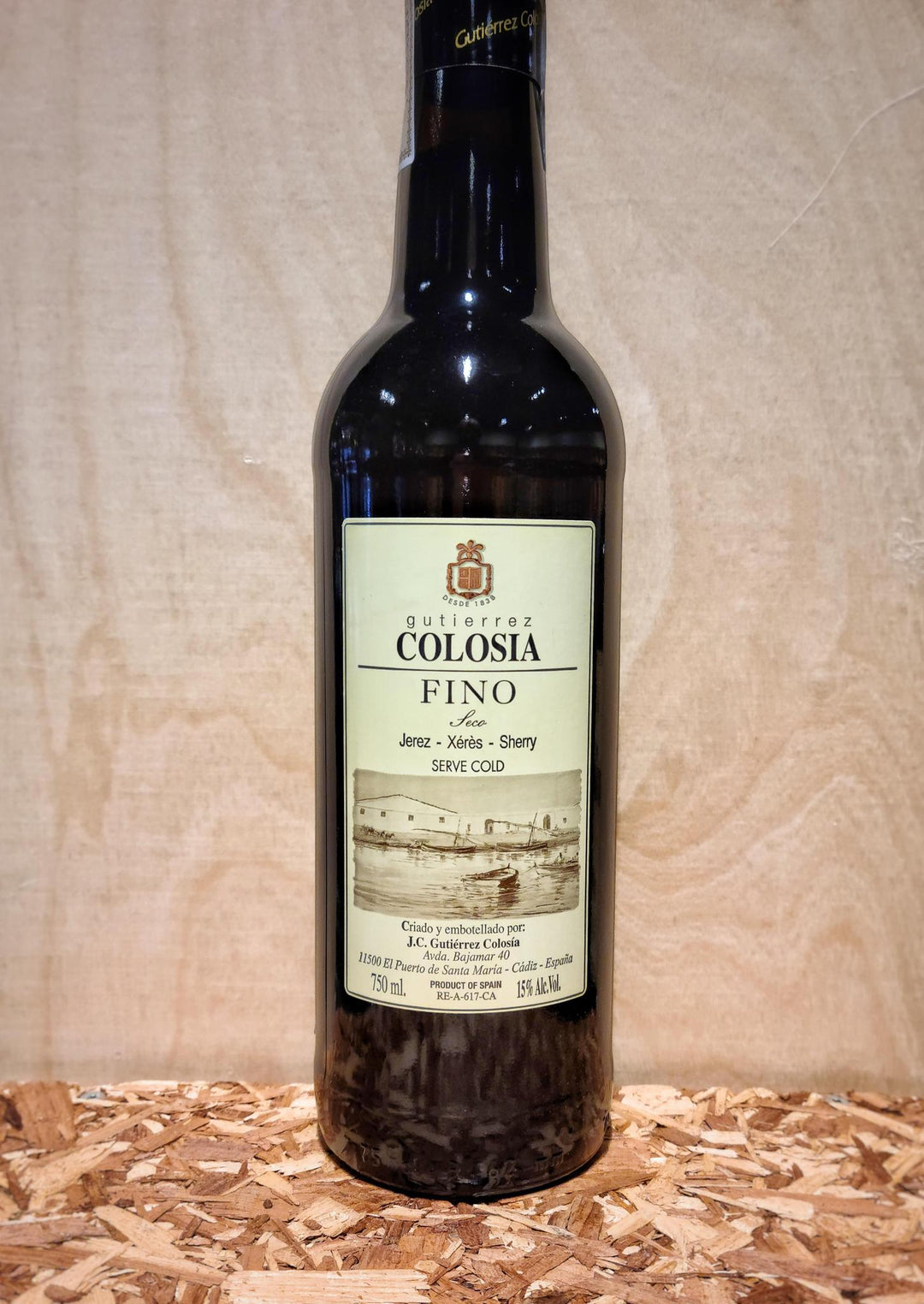 Gutierrez Colosia Fino Sherry NV (Jerez-Xérès-Sherry, Spain)