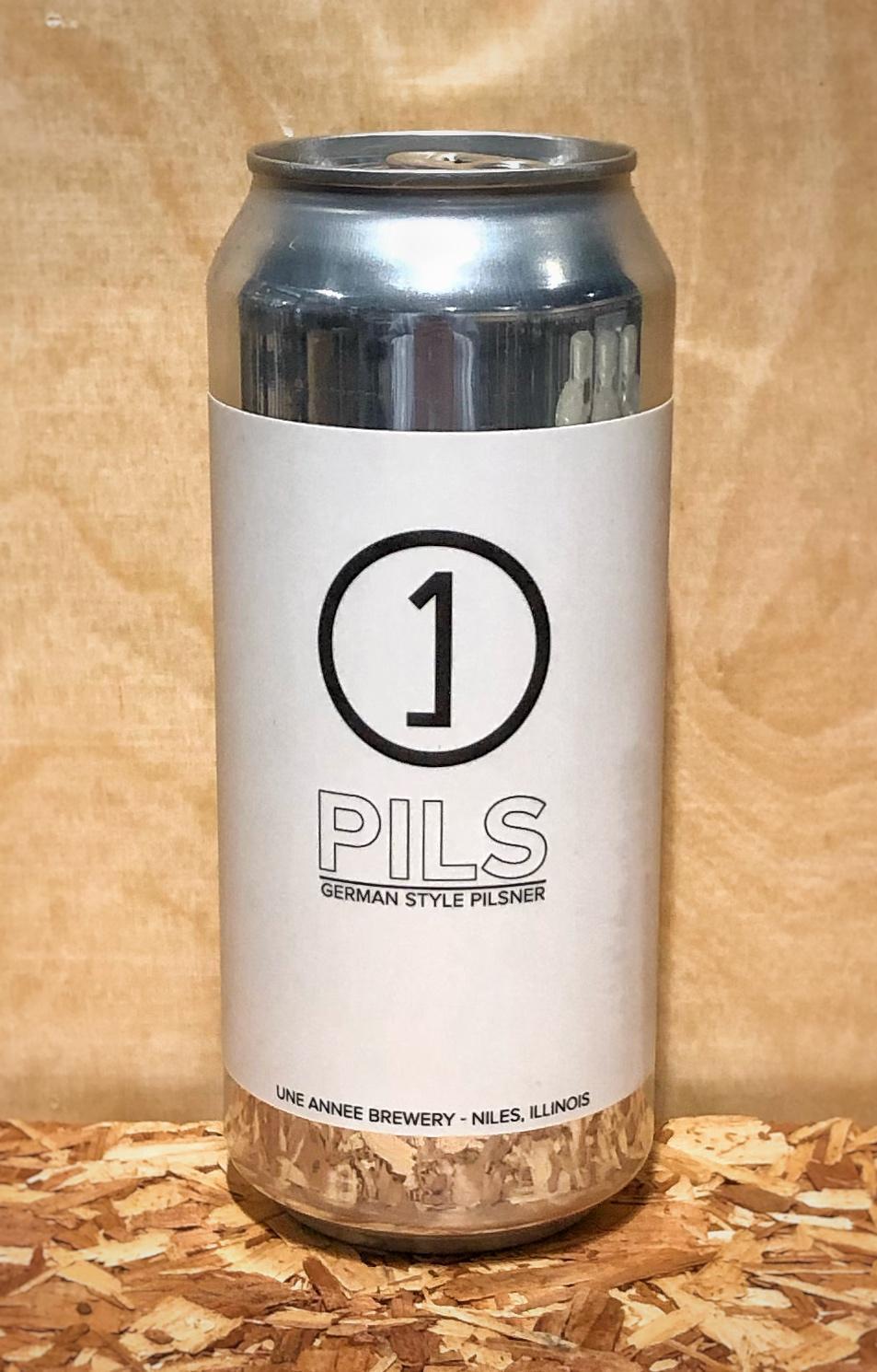 Une Annee Brewery 'Pils' German Style Pilsner (Niles, IL)