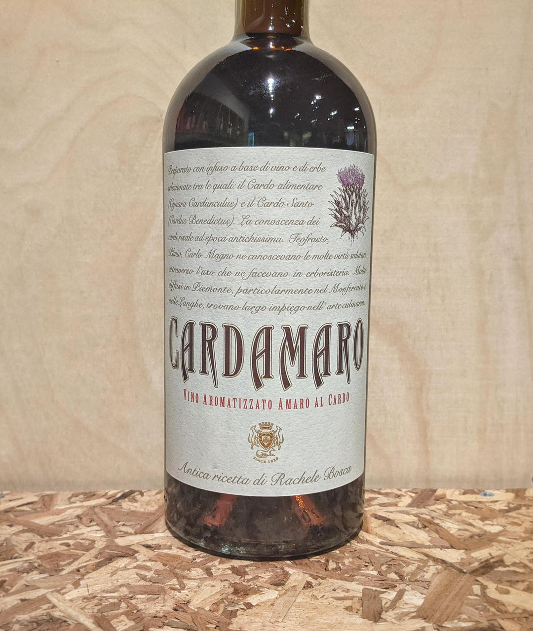 Cardamaro Vino Aromatizzato Amaro Al Cardo Italy