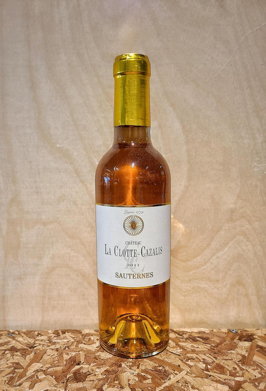 Chateau La Clotte-Cazalis Sauternes 2015 (Bordeaux, France)