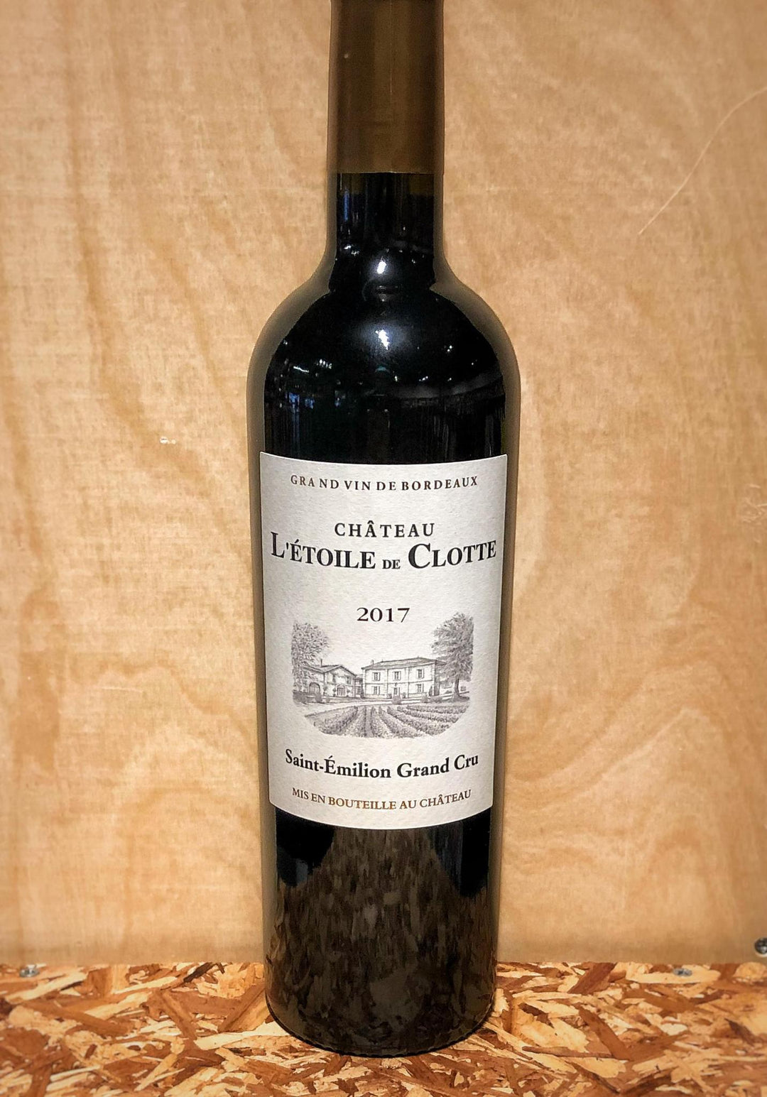 Chateau L'Etoile de Clotte Saint-Emilion Grand Cru 2019 (Bordeaux, France)