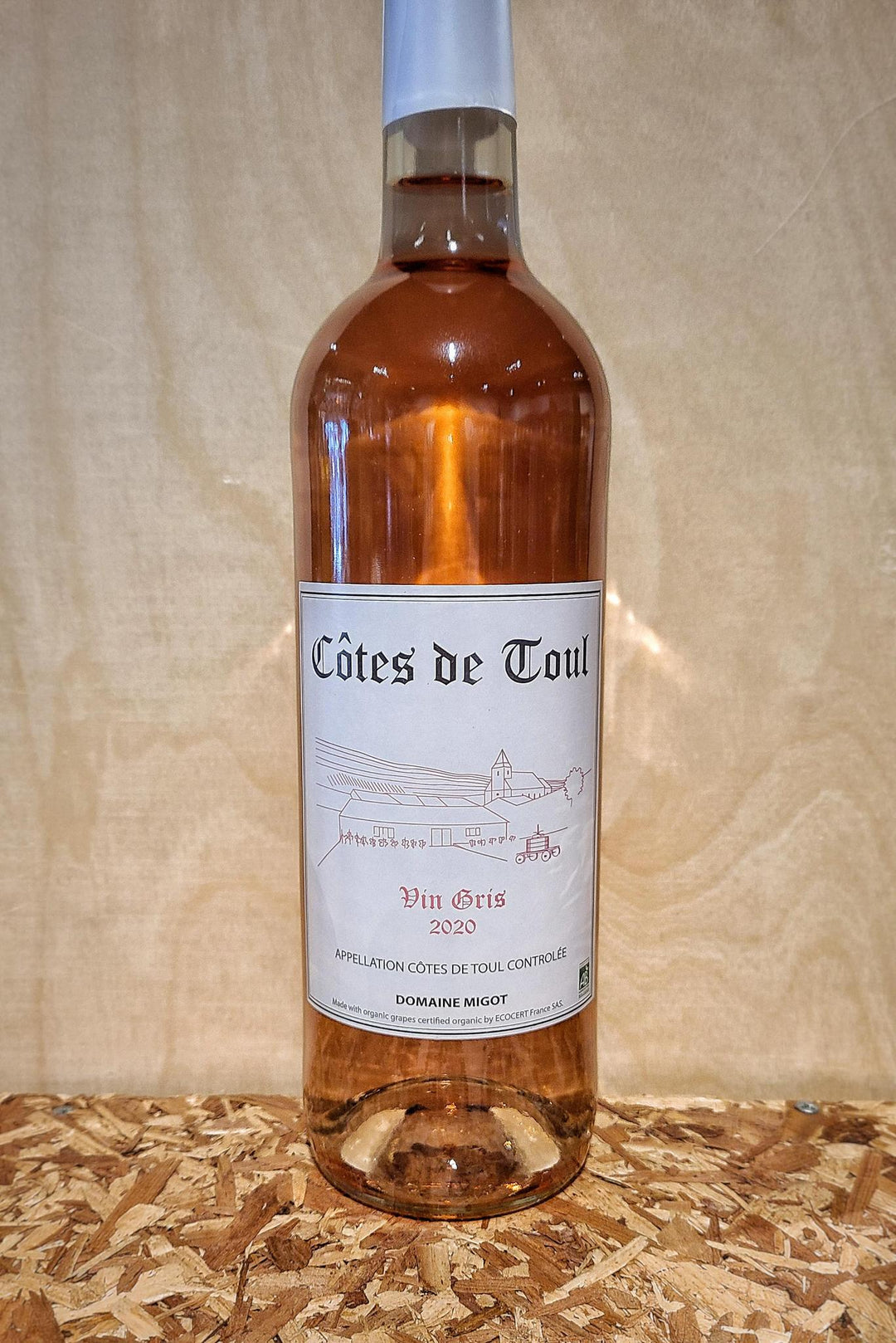 Domaine Migot Vin Gris Cotes de Toul 2021 (Lorraine, France)