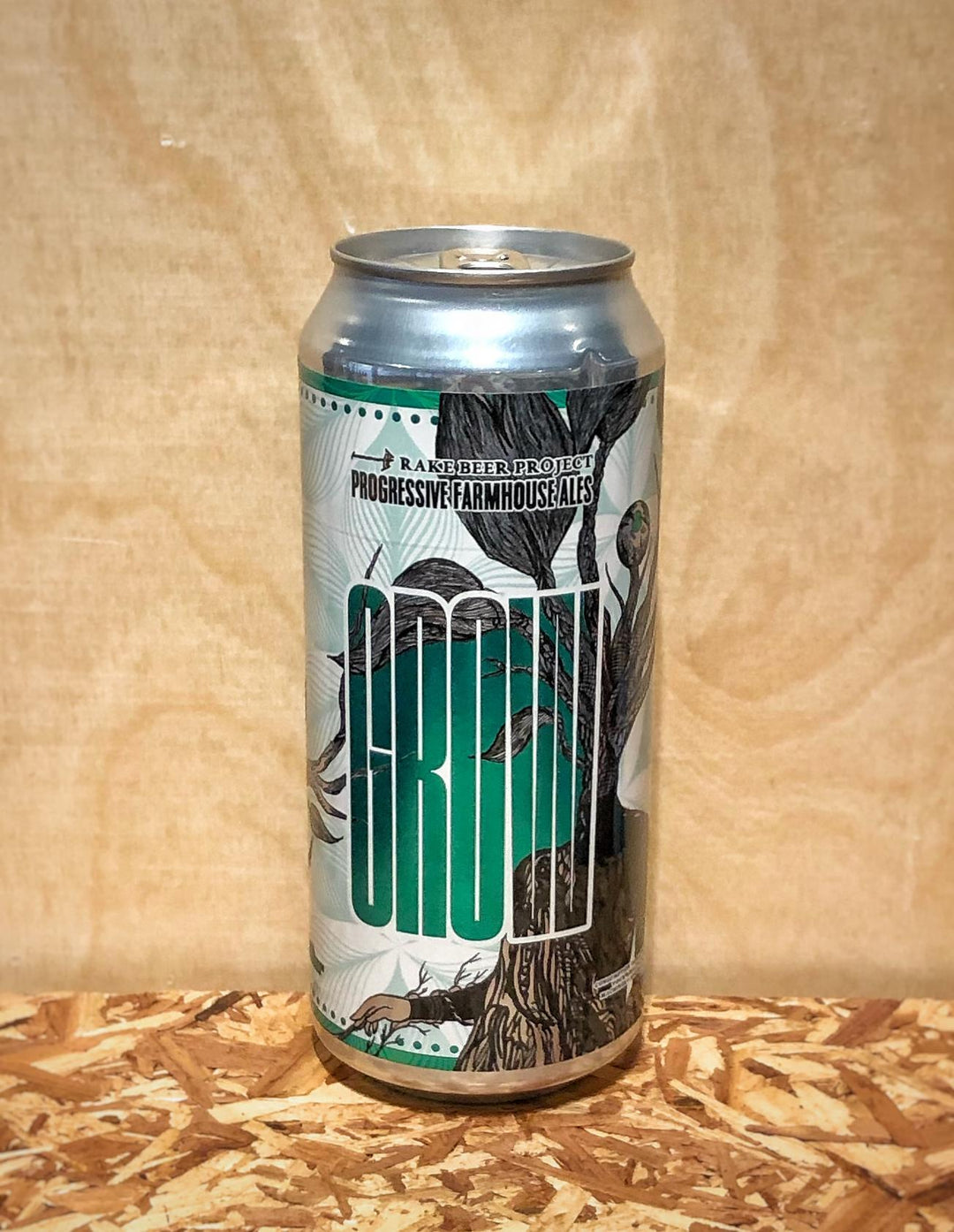 Rake Beer Project 'Grow' Oak Aged Raw Nordic Table Beer (Muskegon, MI)