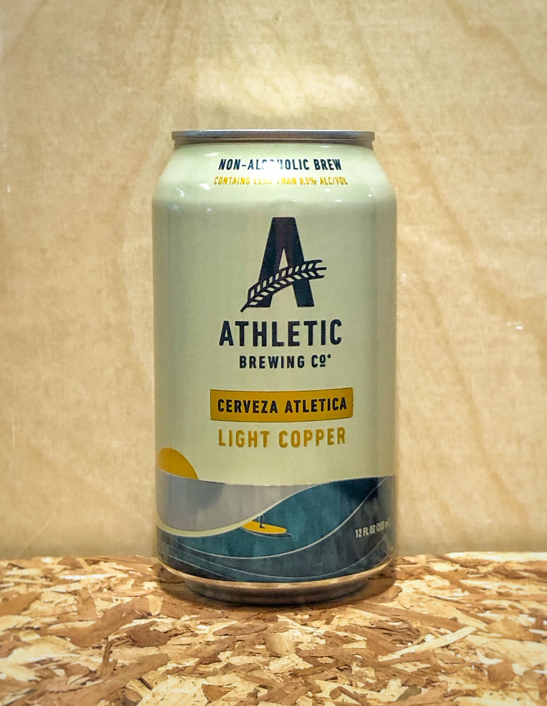 Athletic Brewing 'Cerveza Atletica' Non-Alcoholic Light Copper Lager (Stratford, CT)