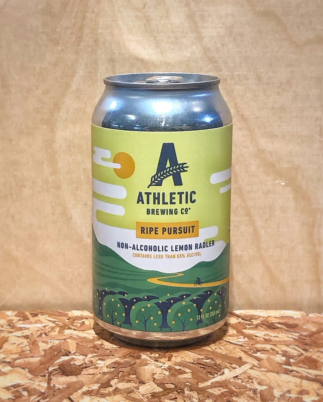 Athletic Brewing 'Ripe Pursuit' Non-Alcoholic Lemon Radler (Stratford, CT)