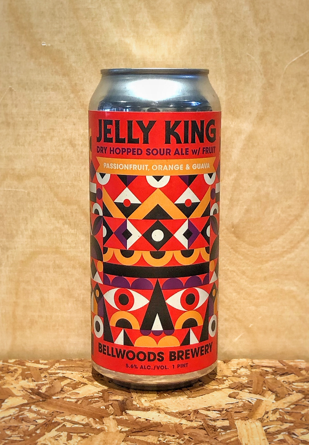 Bellwoods Brewery 'Jelly King' Dry Hopped Sour Ale with Passionfruit, Orange, Guava (Toronto Ontario)